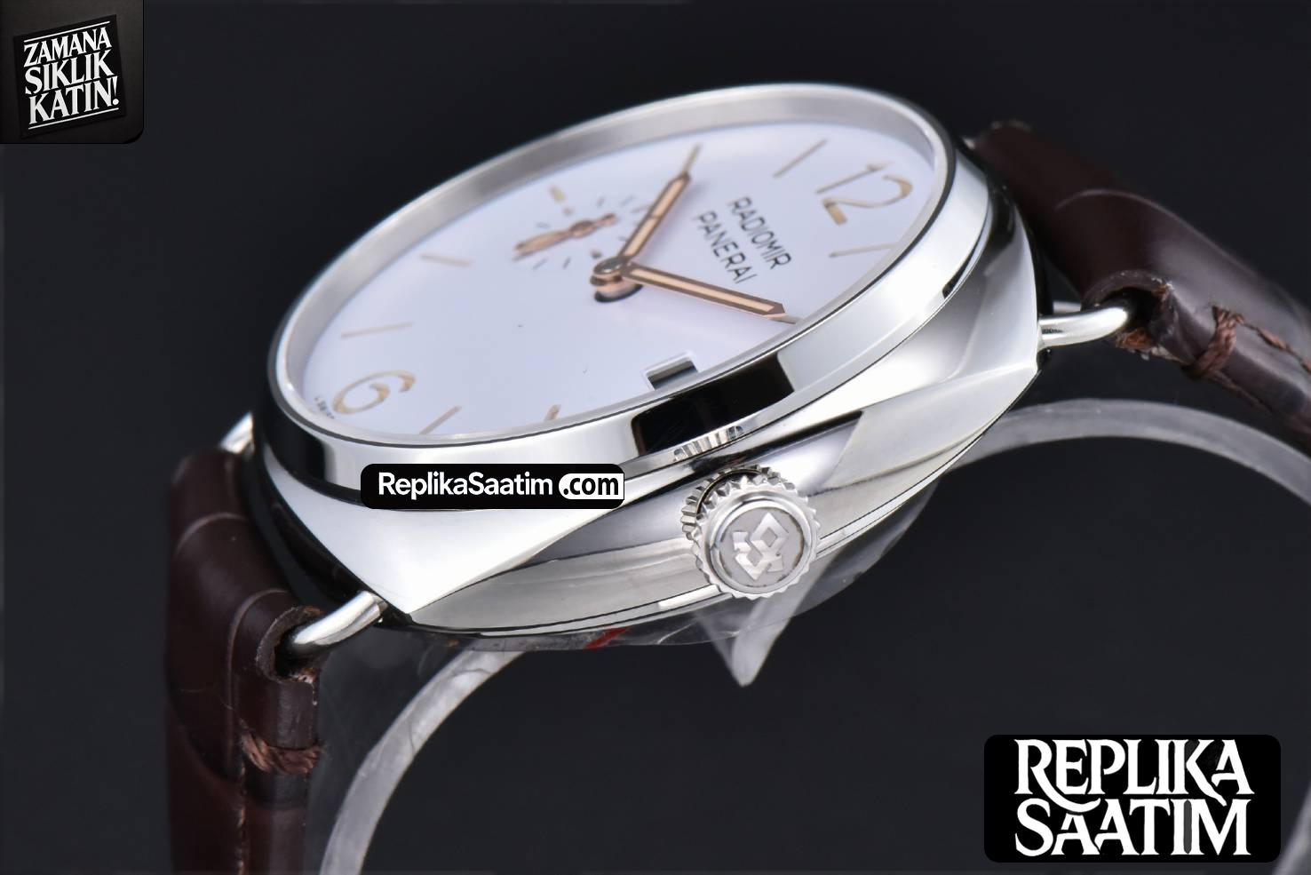 PAM1292 Radiomir 40mm VSF White Dial Leather Strap P900 -09