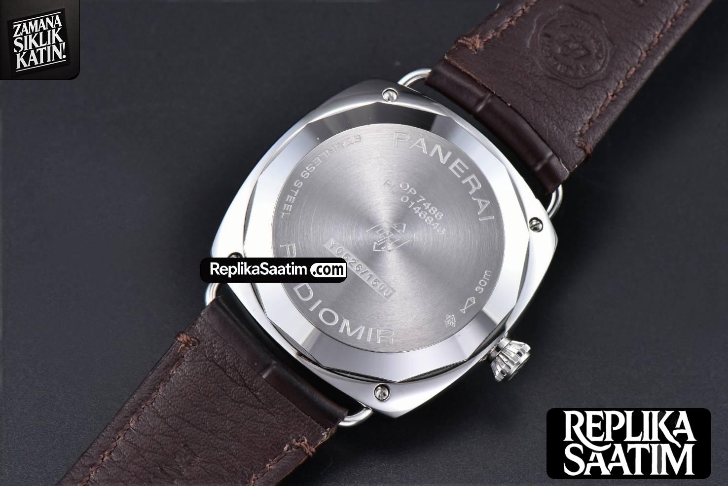 PAM1292 Radiomir 40mm VSF White Dial Leather Strap P900 -14
