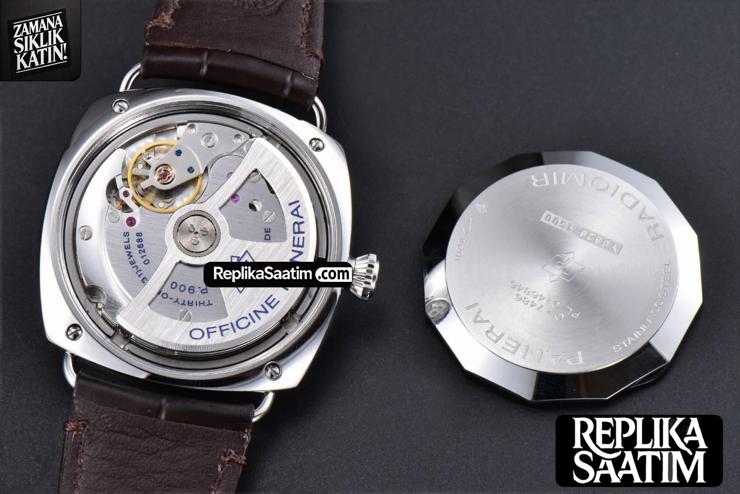 PAM1292 Radiomir 40mm VSF White Dial Leather Strap P900 -17