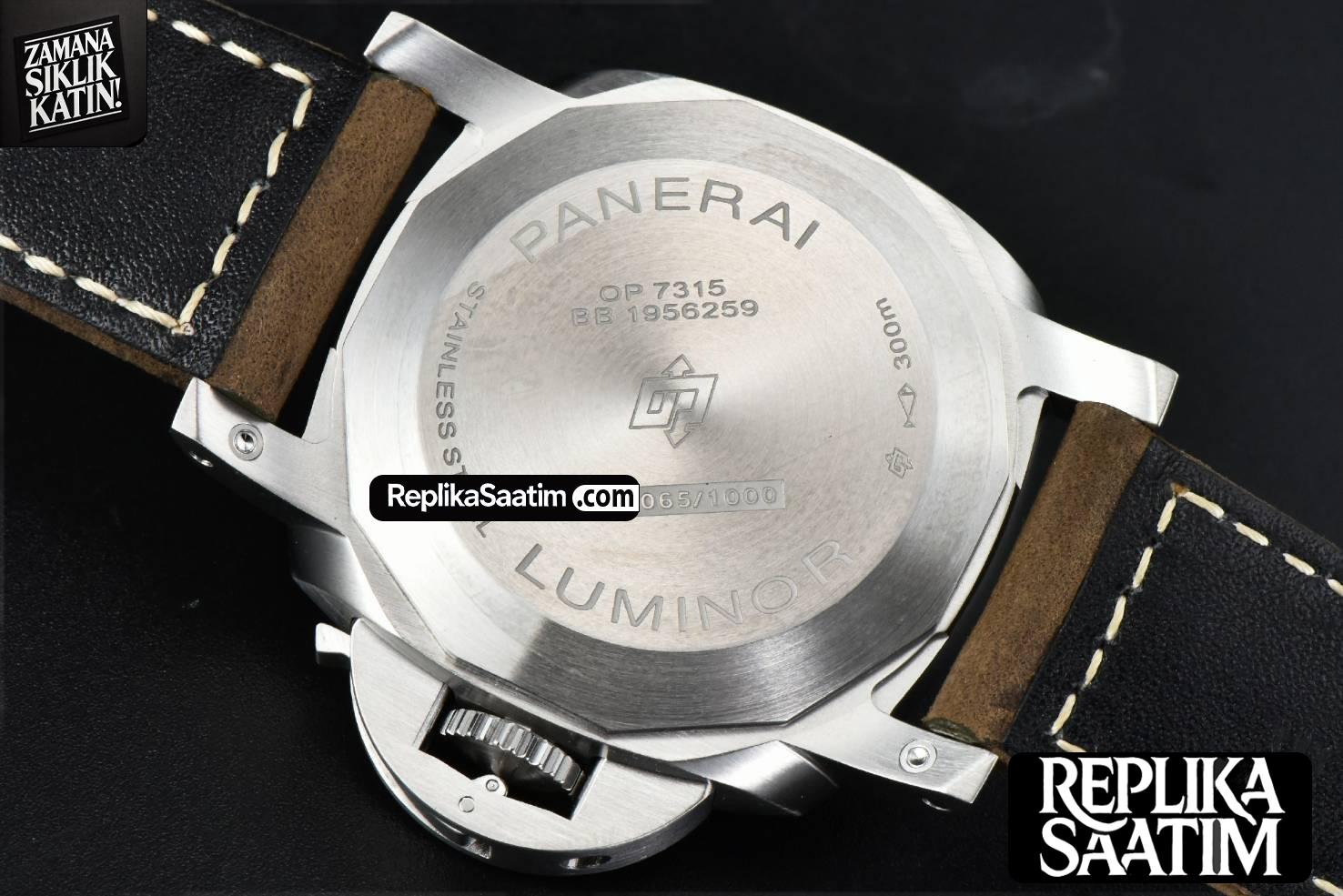 PAM1394 42mm VSF White Dial Brown Leather Strap P9010 -16