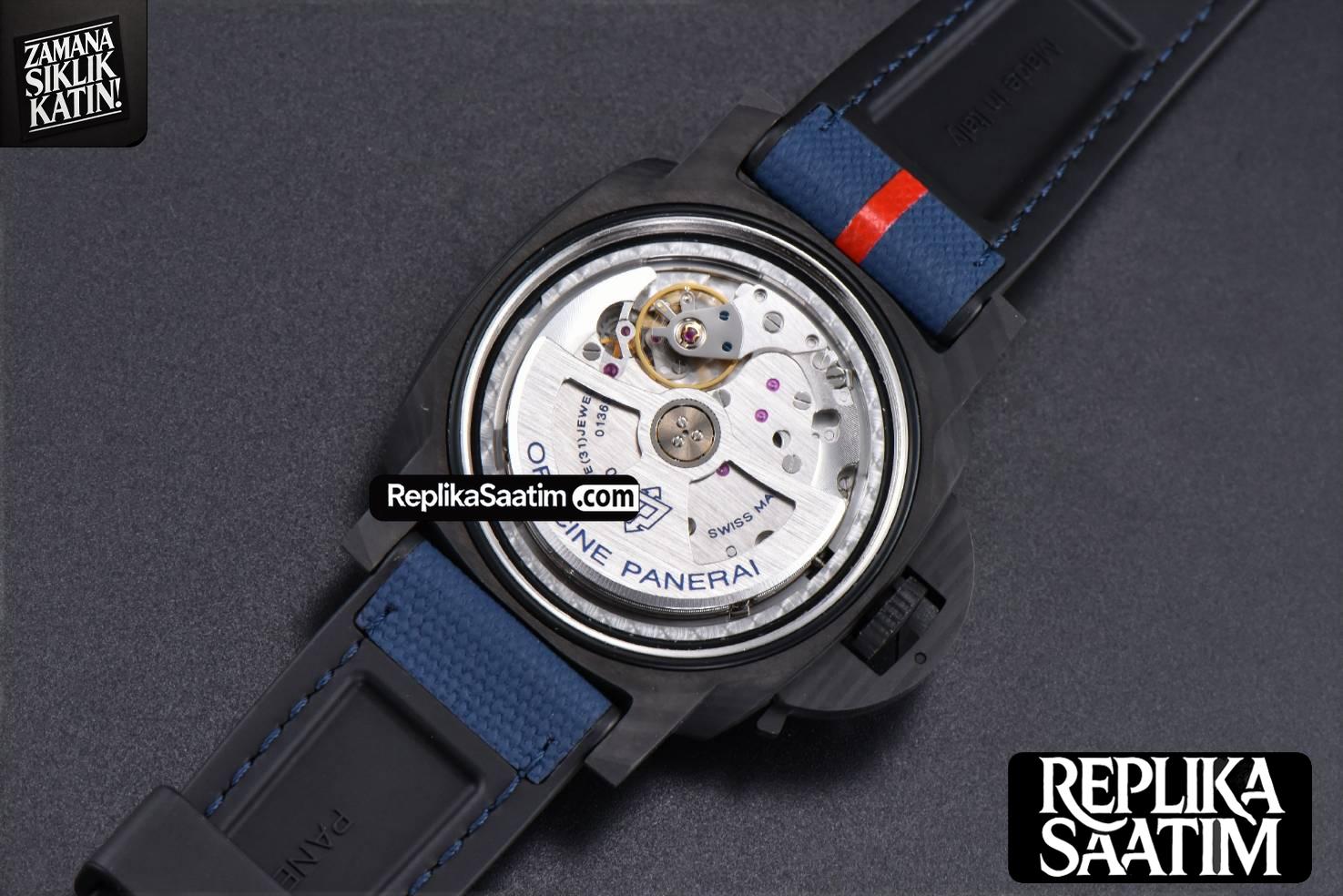 PAM1529 44mm Luna Rossa Carbotech VSF Blue Dial Rubber Strap P.9010 -19