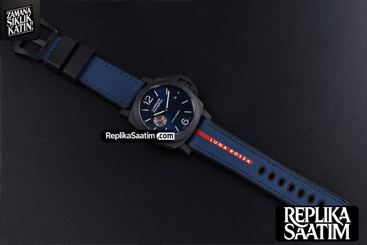 PAM1529 44mm Luna Rossa Carbotech VSF Blue Dial Rubber Strap P.9010 -28