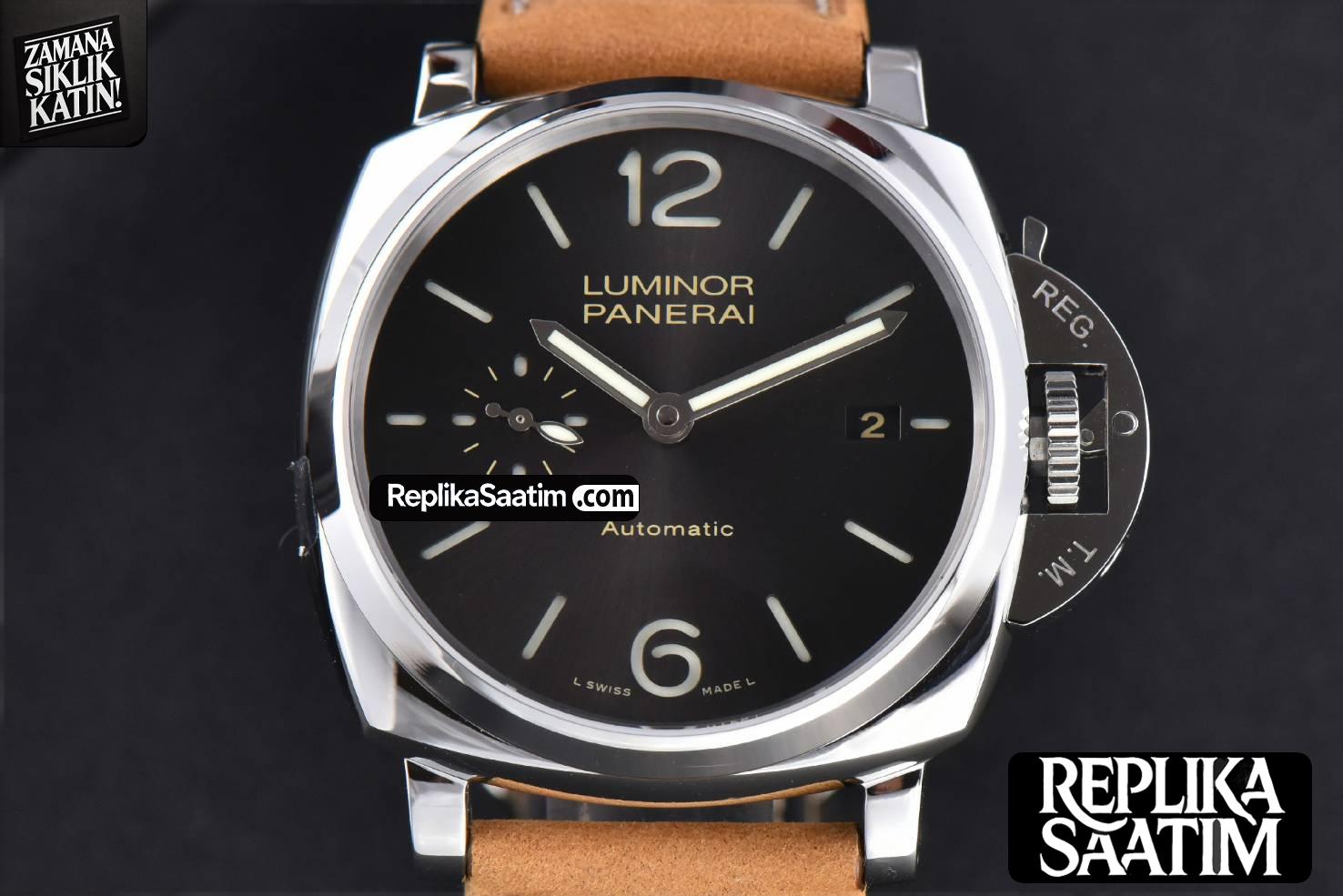 PAM904 Luminor Due VSF 42mm Gray Dial Leather Strap Asia XXXIV -01