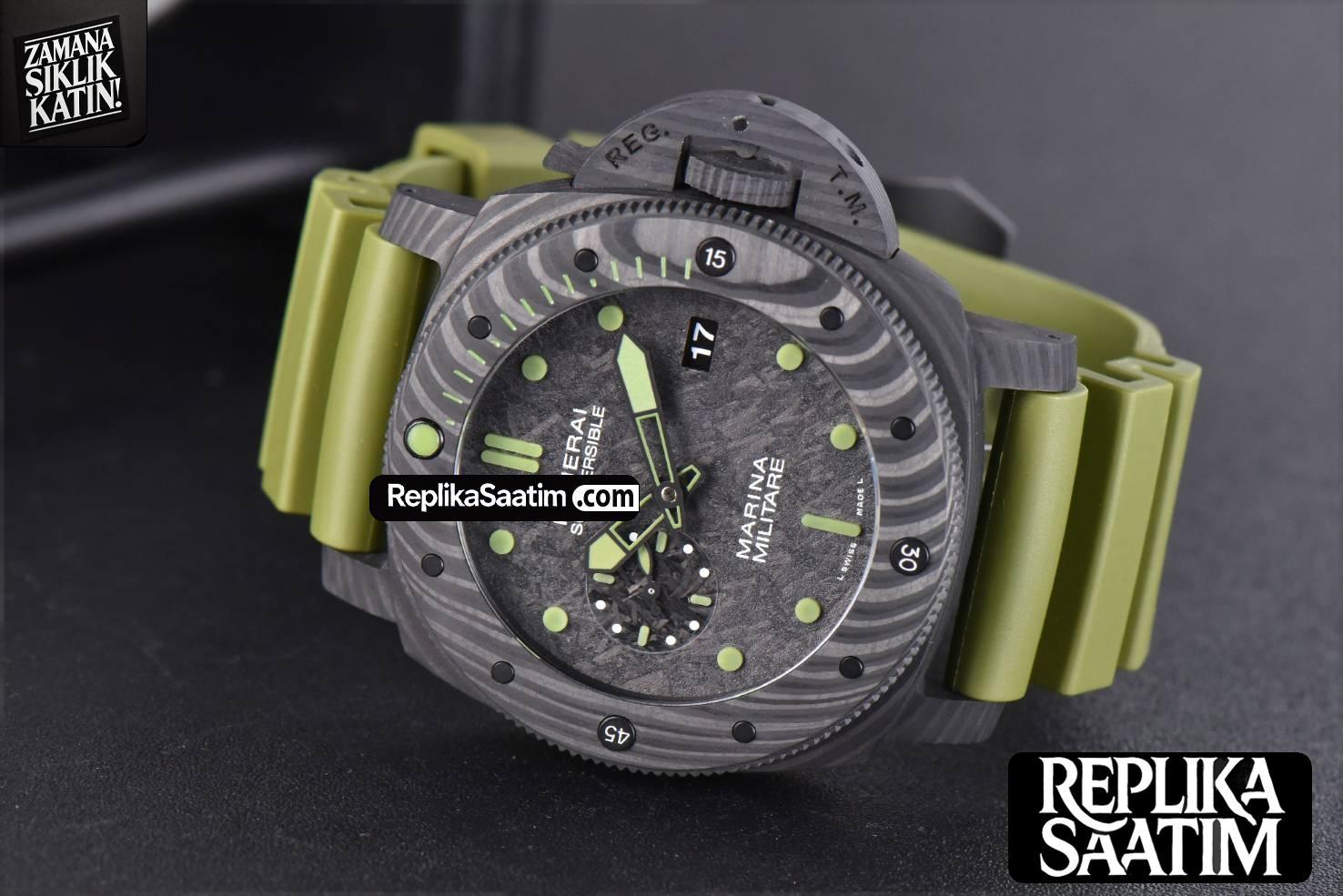 PAM961 Carbotech Submersible VSF 47mm Black Dial Rubber Strap Asia XXXIV -09