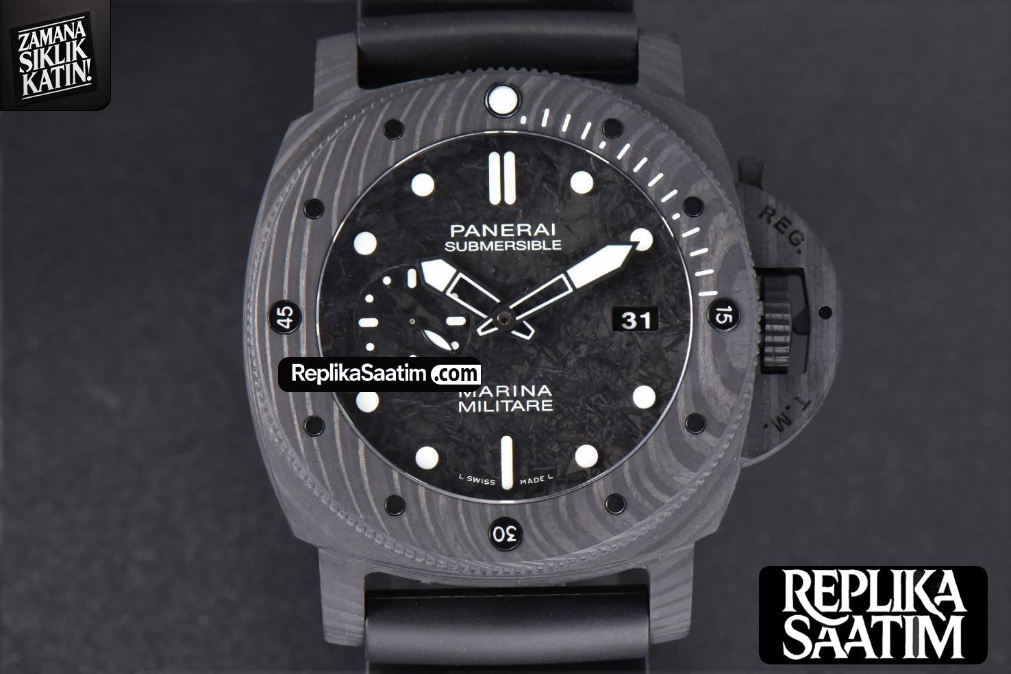 PAM979 Carbotech Submersible VSF 47mm Black Dial Rubber Strap Asia XXXIV -01