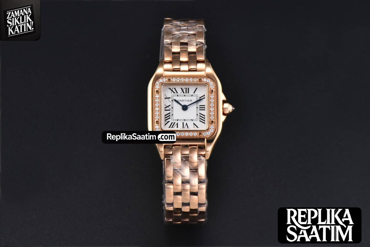 Panthère 22mm AF RG Diamond White Dial RG Bracelet Ronda Quartz -02