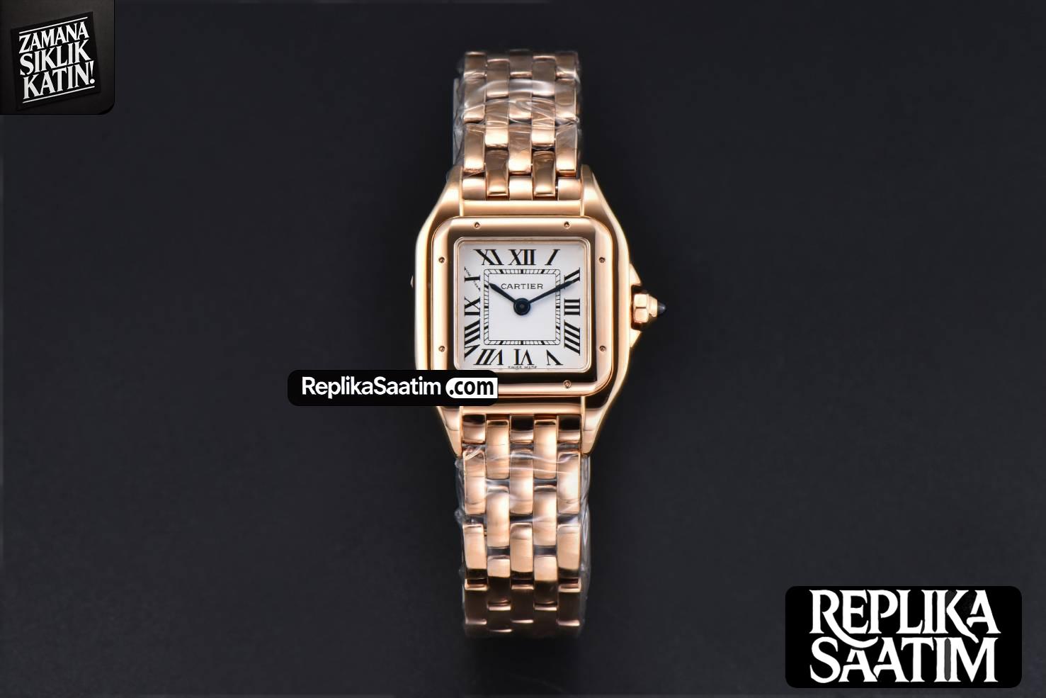 Panthère 22mm AF RG White Dial RG Bracelet Ronda Quartz -02
