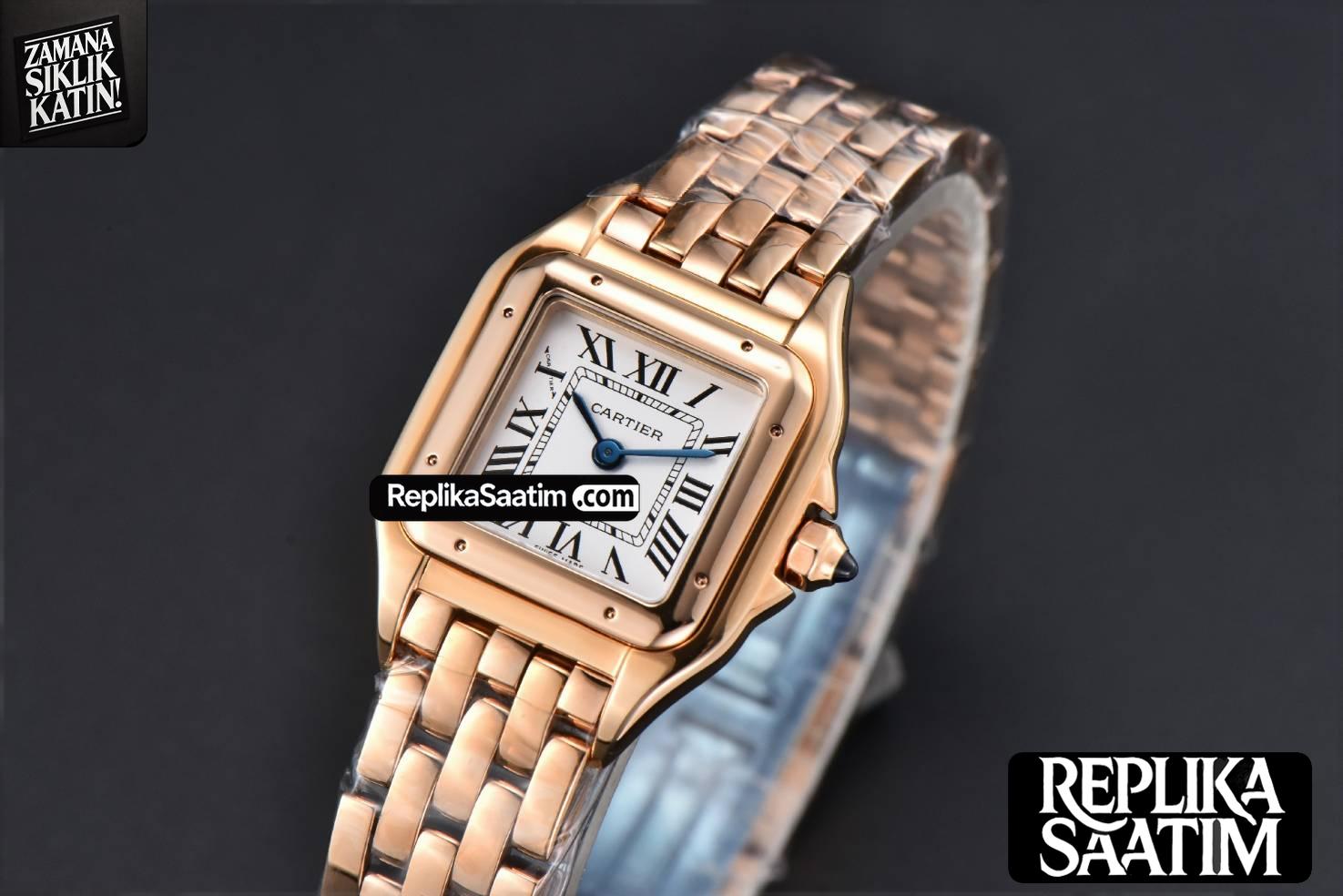Panthère 22mm AF RG White Dial RG Bracelet Ronda Quartz -04