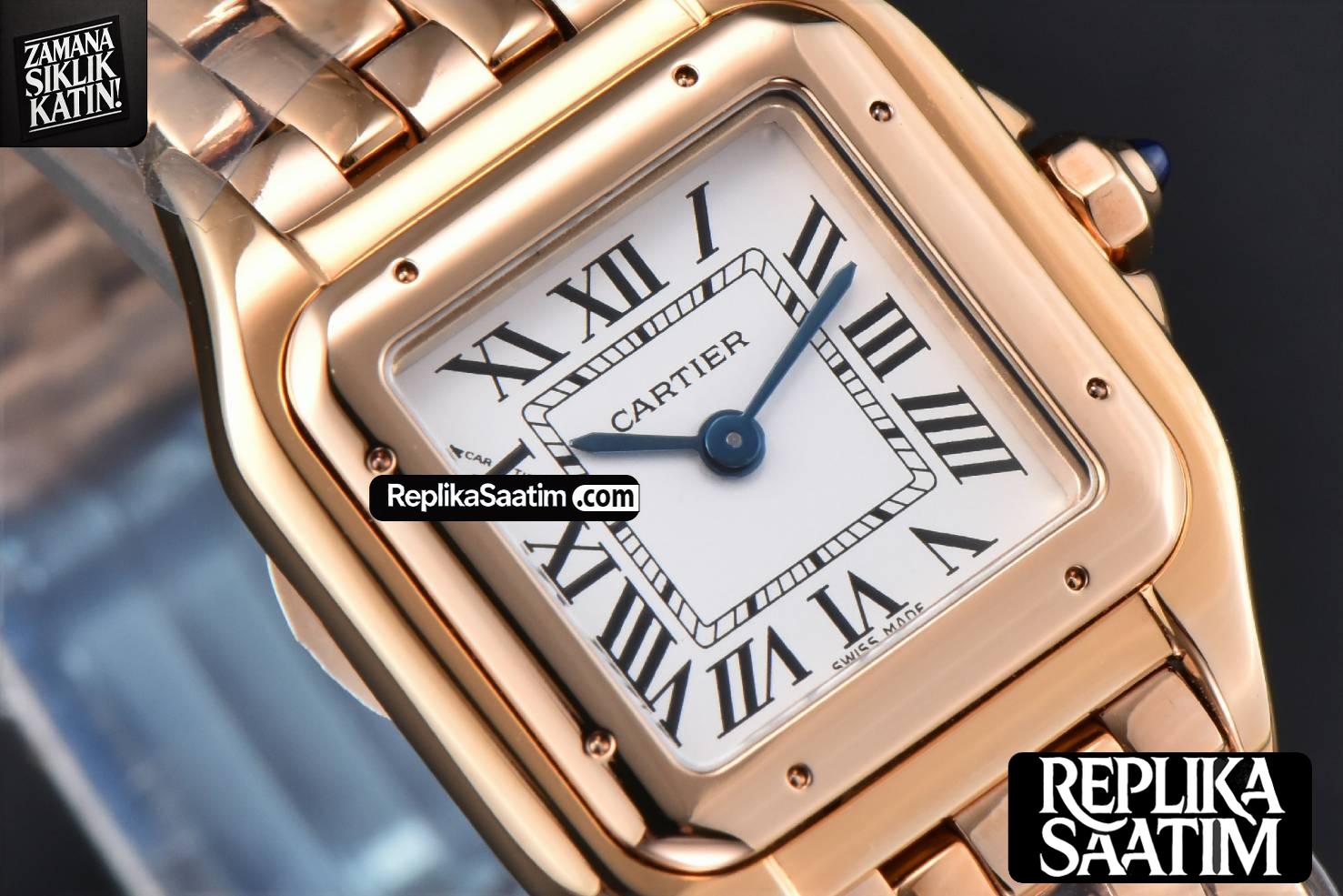Panthère 22mm AF RG White Dial RG Bracelet Ronda Quartz -10