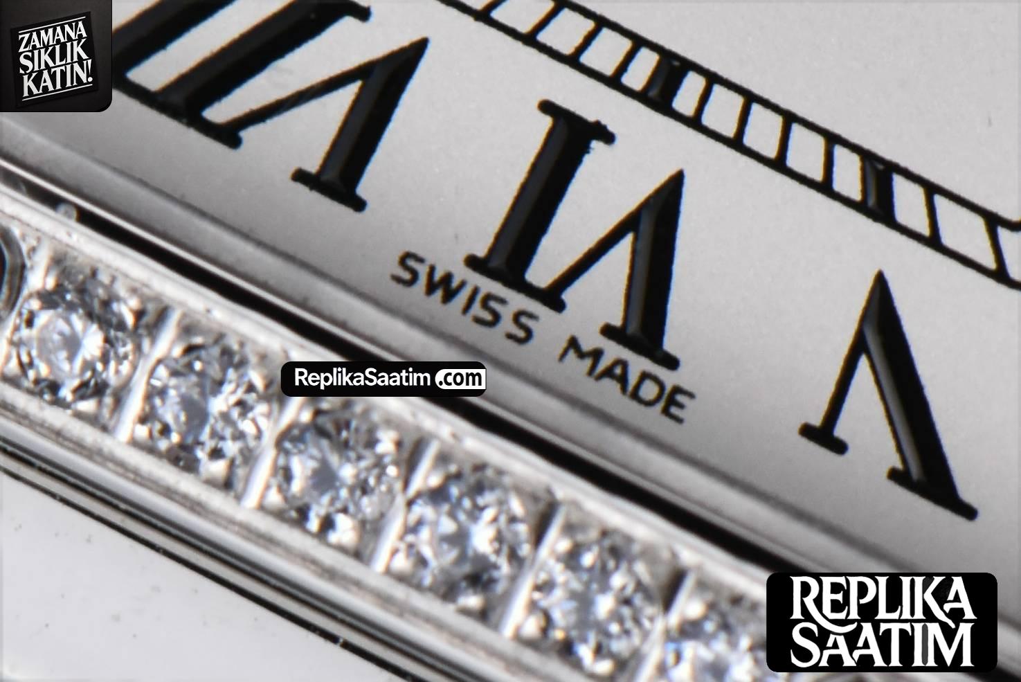 Panthère Secrete Ladies 22mm SS BVF Diamond Bezel White Dial SS Bracelet Ronda Quartz -07
