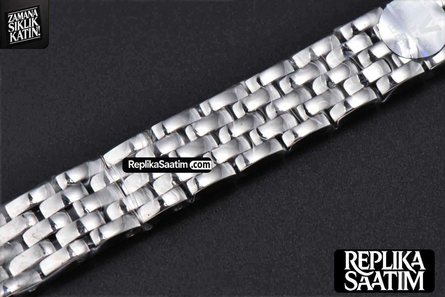 Panthère Secrete Ladies 22mm SS BVF Diamond Bezel White Dial SS Bracelet Ronda Quartz -19