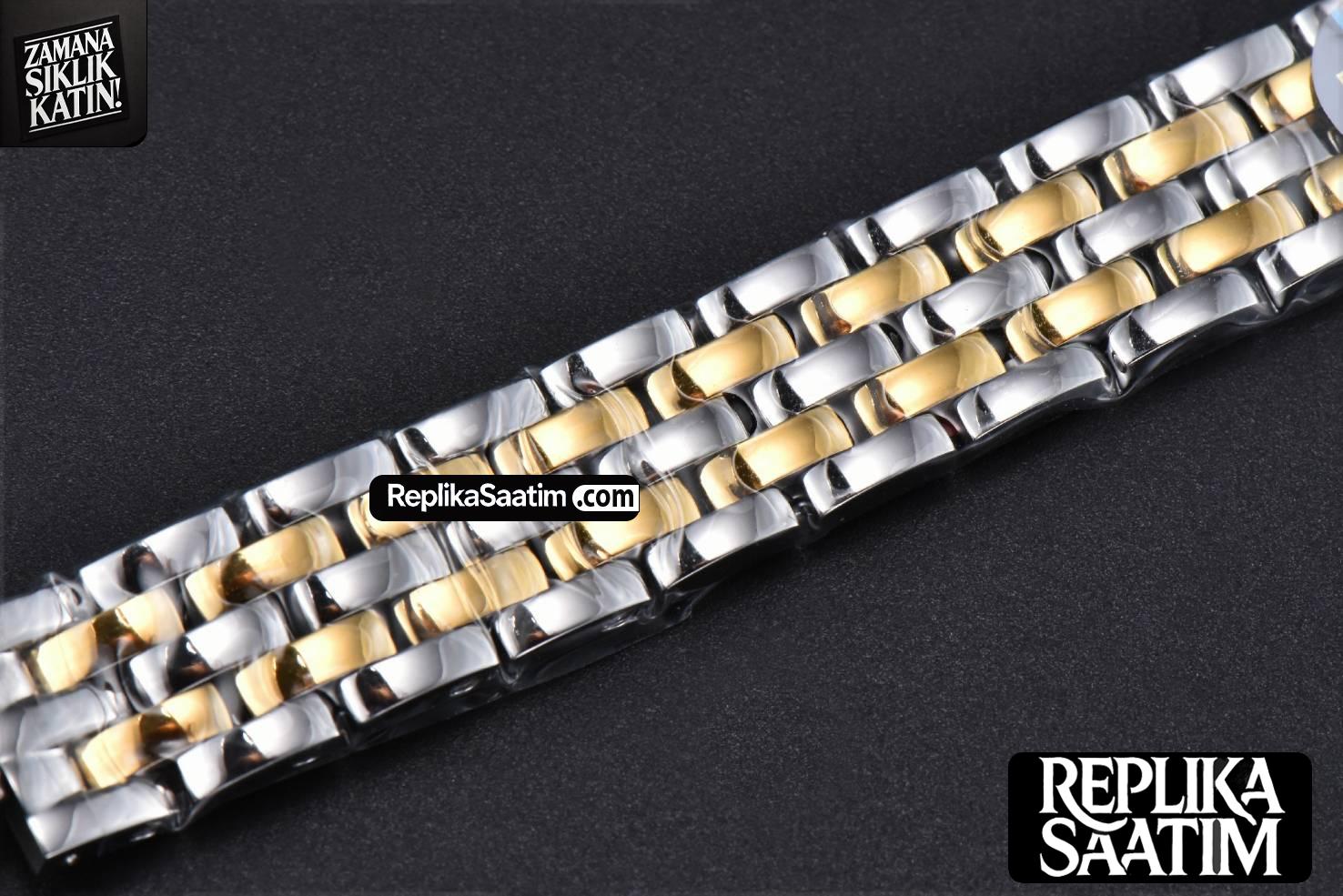 Panthère Secrete Ladies 22mm SS/YG BVF  White Dial on SS/YG Bracelet Ronda Quartz -19