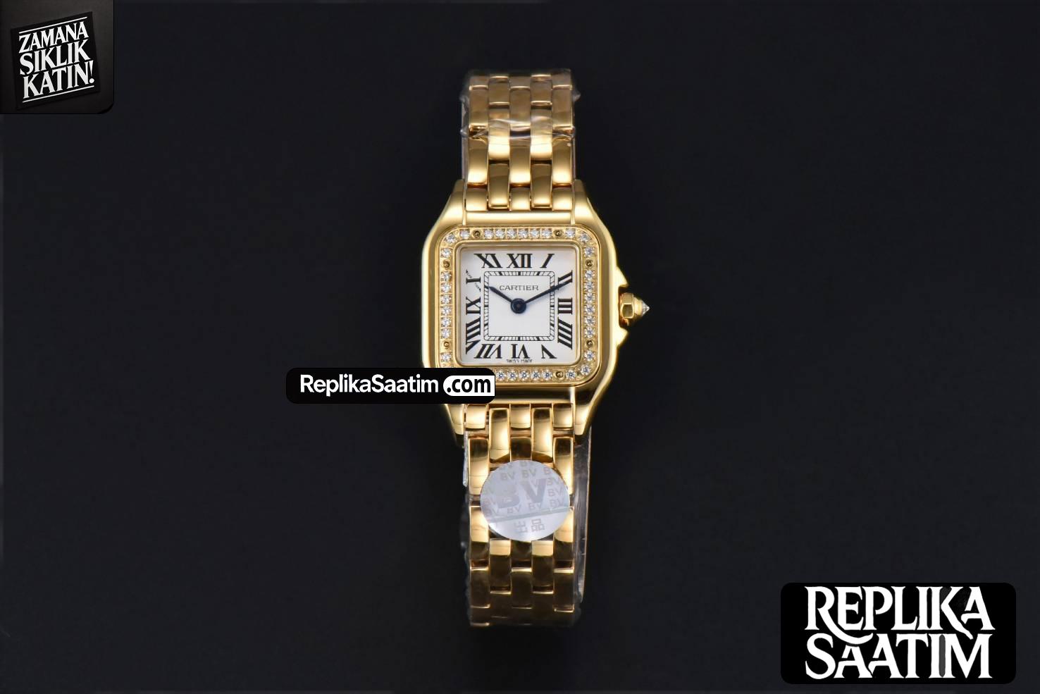 Panthère Secrete Ladies 22mm YG BVF White Dial Diamond Bezel YG Bracelet Ronda Quartz -02