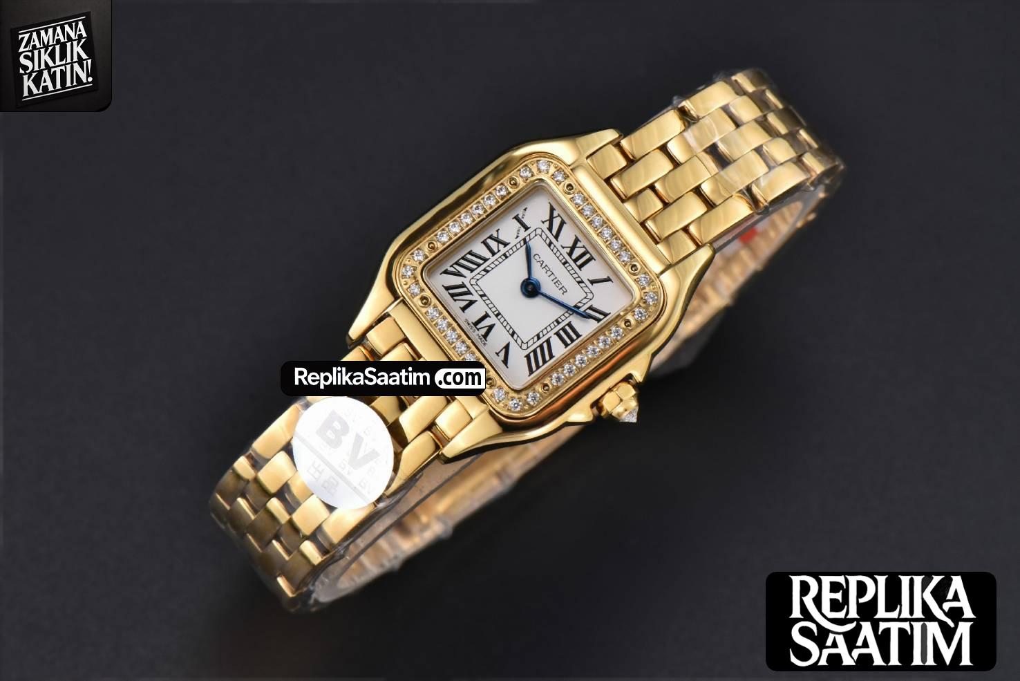 Panthère Secrete Ladies 22mm YG BVF White Dial Diamond Bezel YG Bracelet Ronda Quartz -03