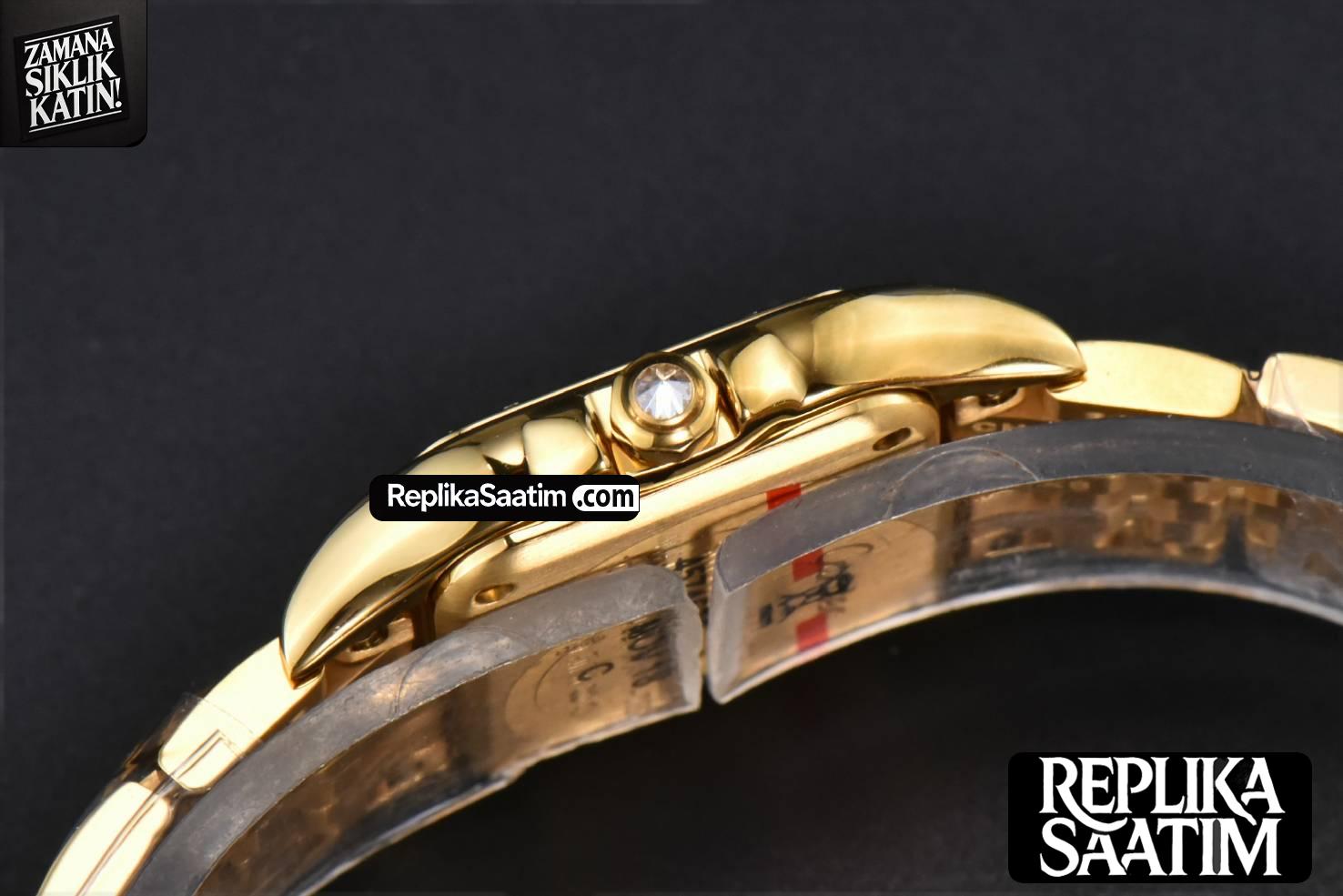 Panthère Secrete Ladies 22mm YG BVF White Dial Diamond Bezel YG Bracelet Ronda Quartz -12