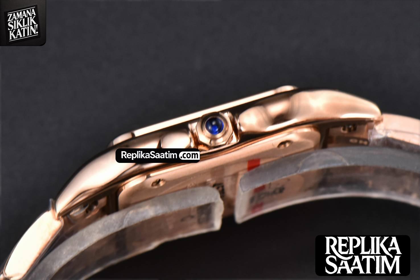 Panthère Secrete Ladies 27mm RG BVF White Dial Diamond Bezel RG Bracelet Ronda Quartz -12