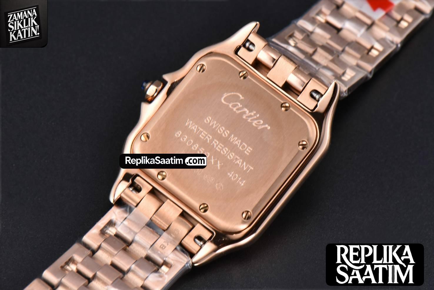 Panthère Secrete Ladies 27mm RG BVF White Dial Diamond Bezel RG Bracelet Ronda Quartz -14
