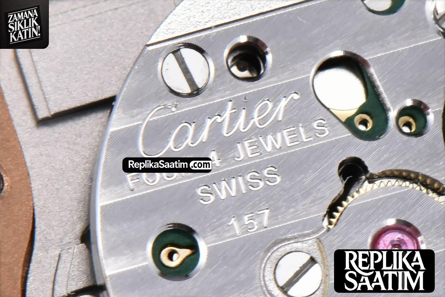 Panthère Secrete Ladies 27mm RG BVF White Dial Diamond Bezel RG Bracelet Ronda Quartz -19