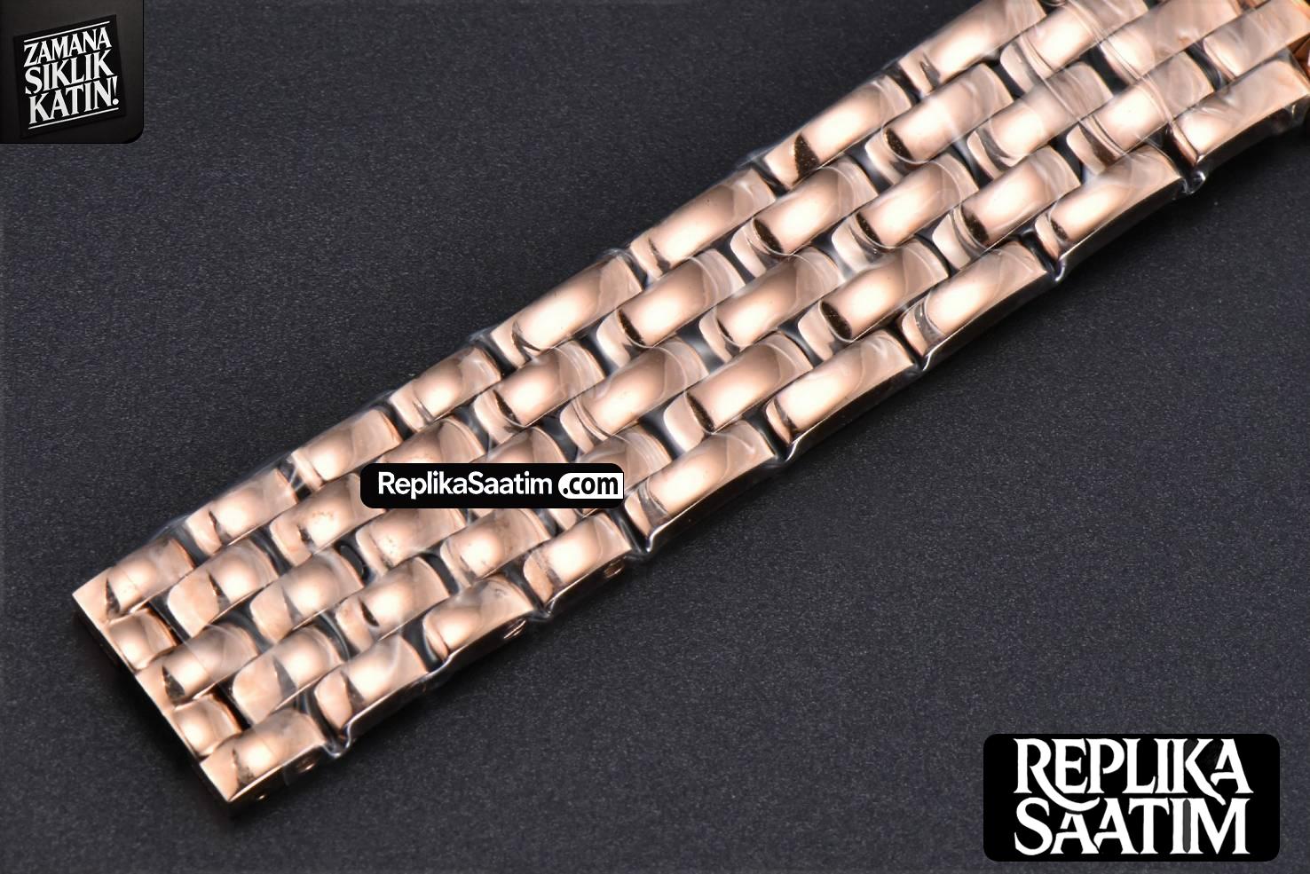 Panthère Secrete Ladies 27mm RG BVF White Dial Diamond Bezel RG Bracelet Ronda Quartz -21