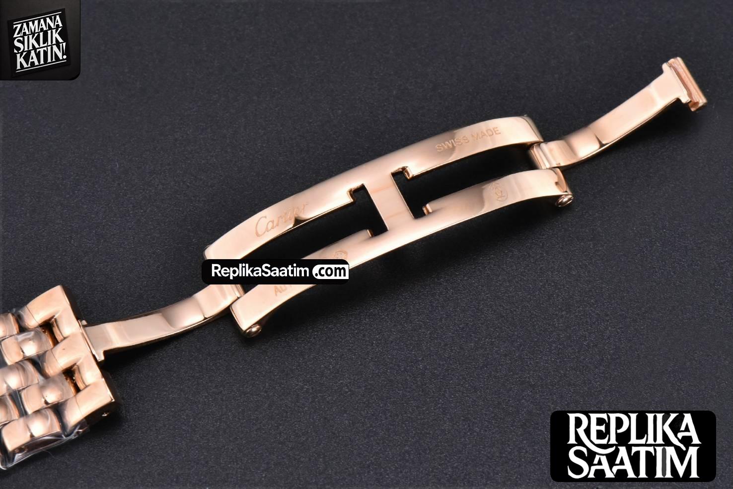 Panthère Secrete Ladies 27mm RG BVF White Dial Diamond Bezel RG Bracelet Ronda Quartz -24