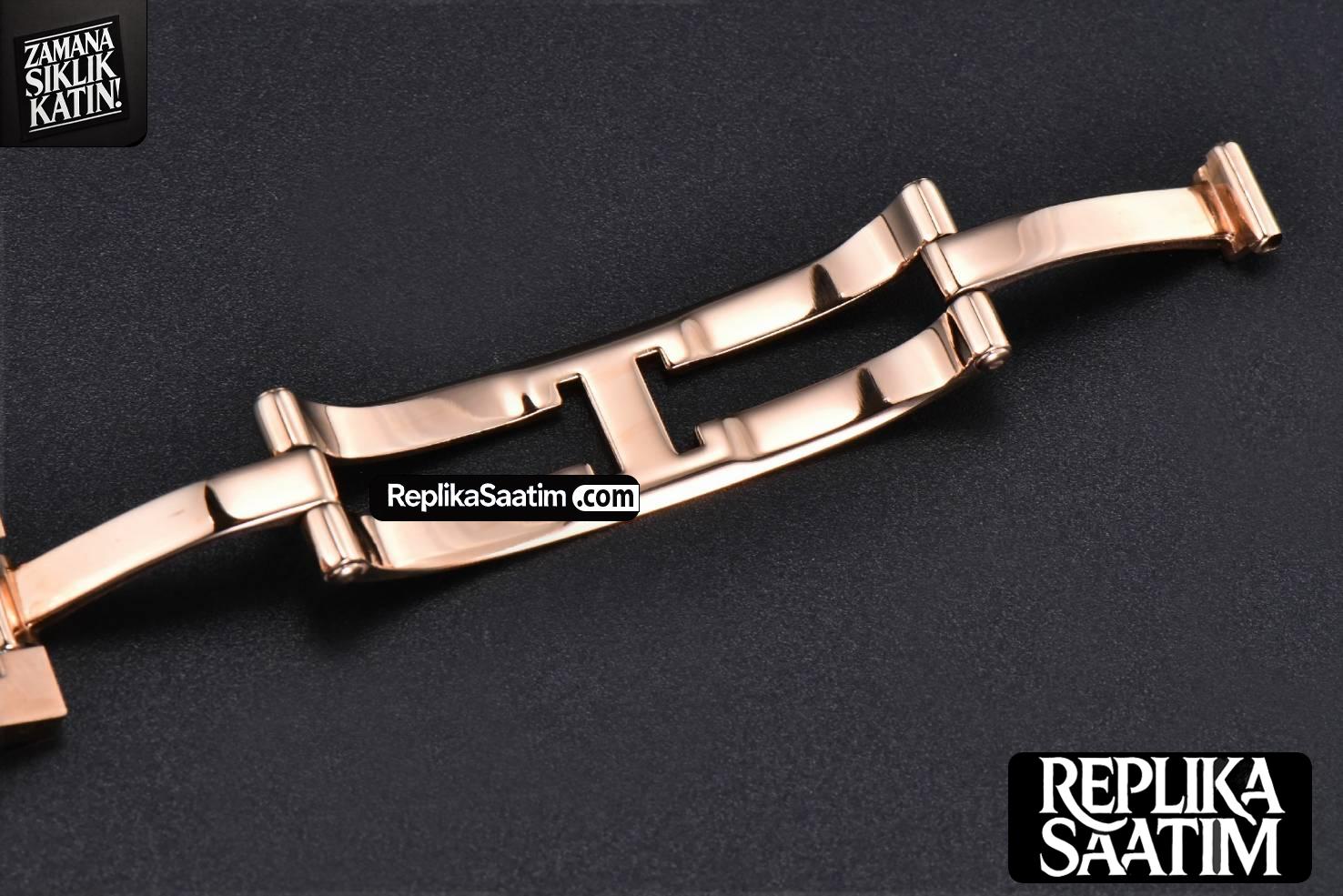 Panthère Secrete Ladies 27mm RG BVF White Dial Diamond Bezel RG Bracelet Ronda Quartz -25