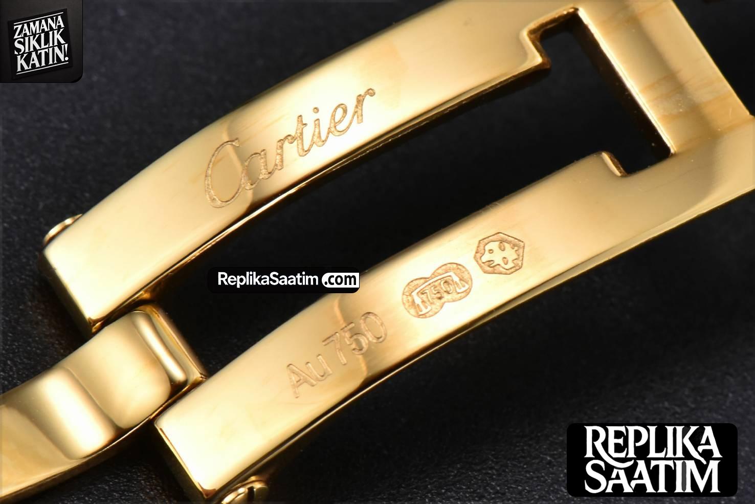 Panthère Secrete Ladies 27mm YG BVF White Dial Diamond Bezel RG Bracelet Ronda Quartz -22