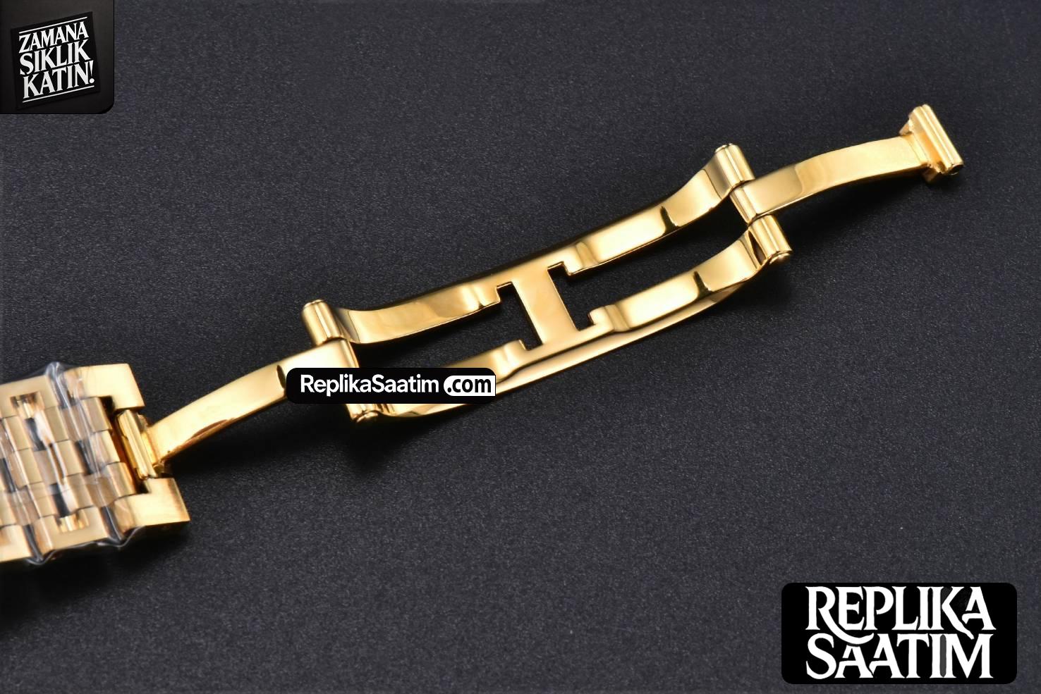 Panthère Secrete Ladies 27mm YG BVF White Dial Diamond Bezel RG Bracelet Ronda Quartz -25