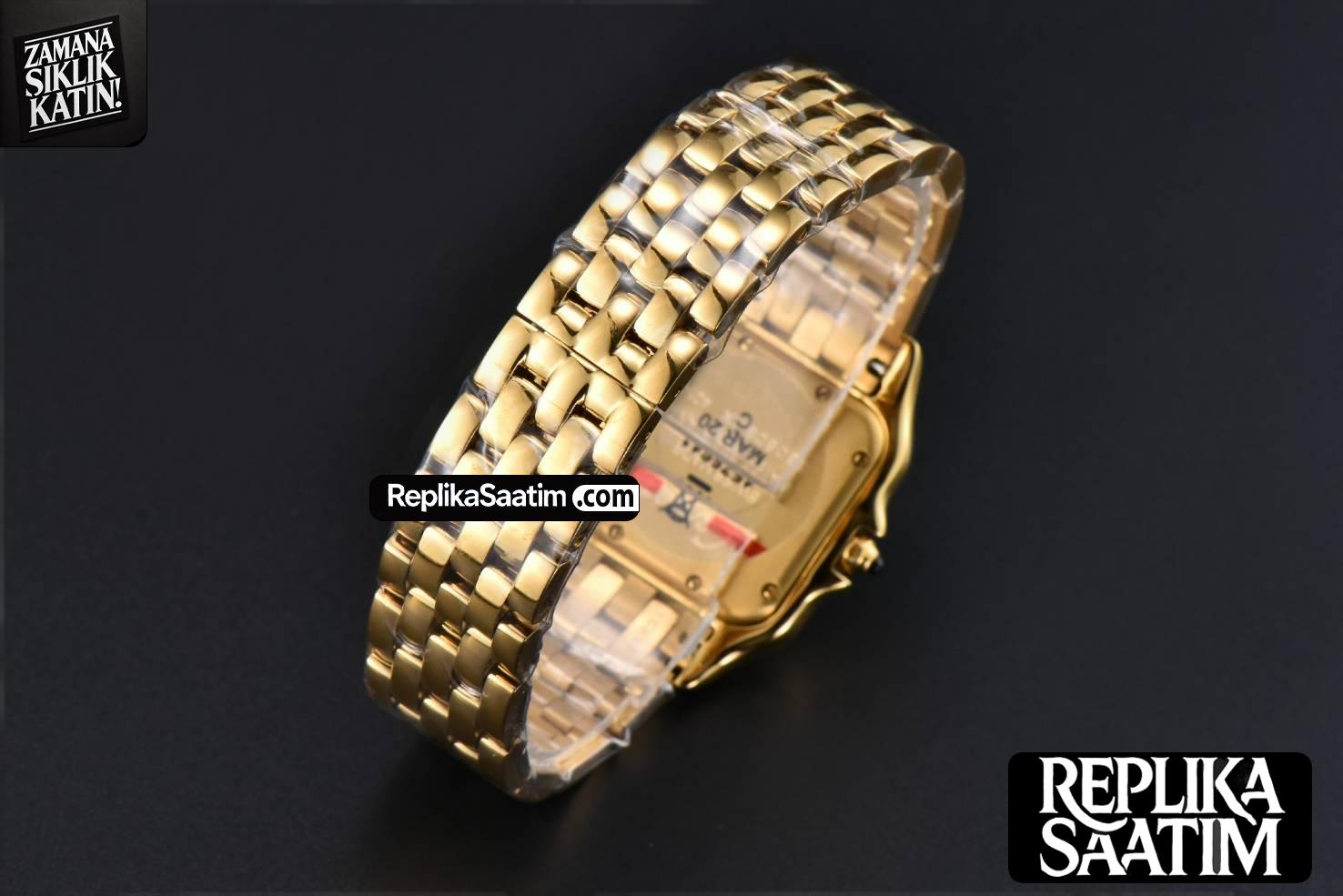 Panthère Secrete Ladies 27mm YG BVF White Dial Diamond Bezel RG Bracelet Ronda Quartz -26