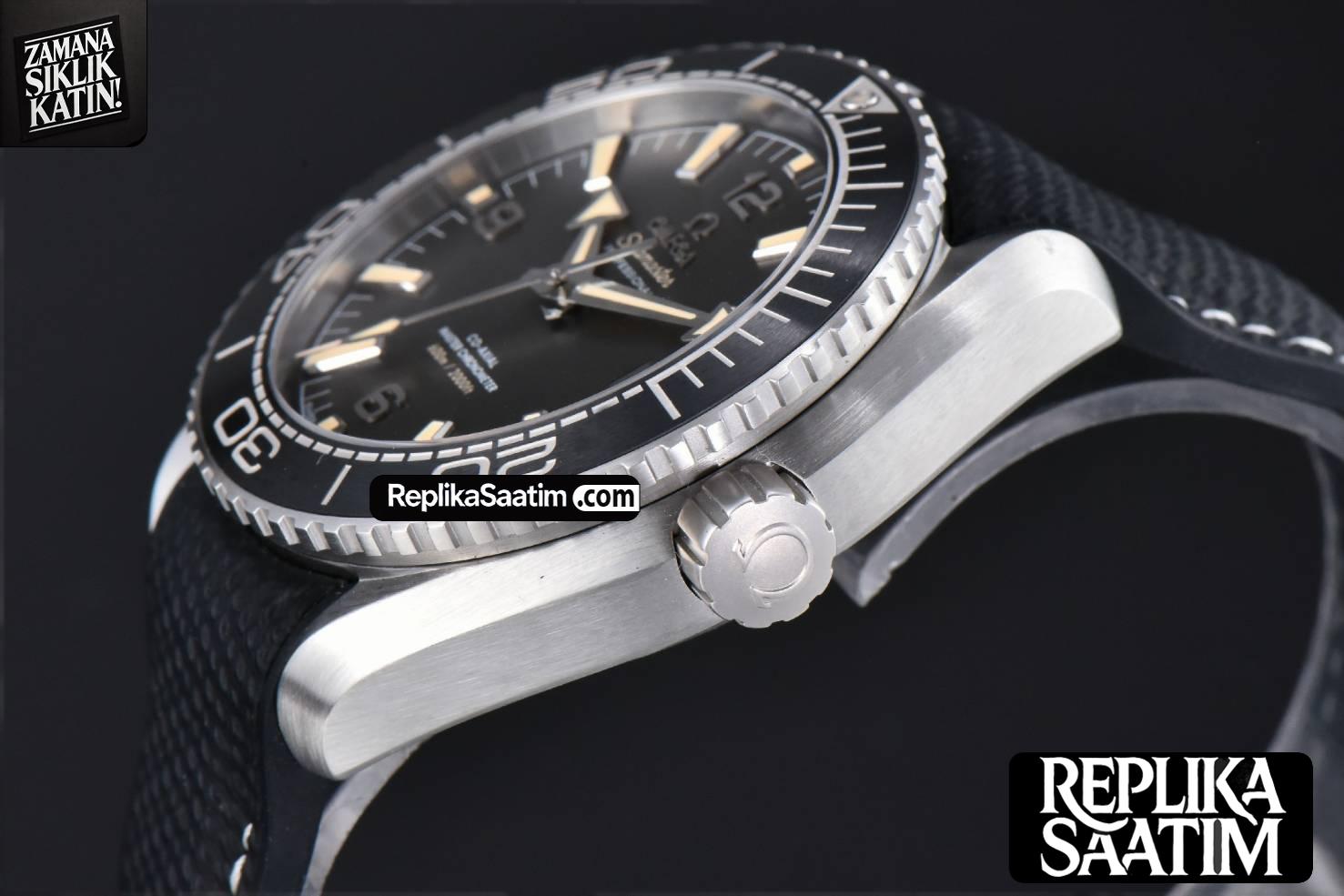 Planet Ocean 43.5mm VSF  Black Black Dial Rubber Strap A8900 -11
