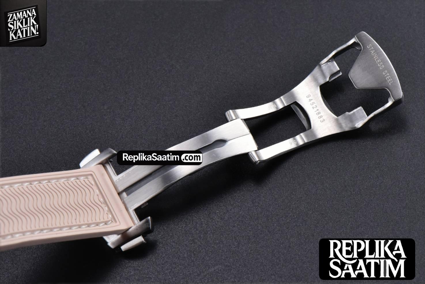 Planet Ocean 43.5mm VSF  Brown Salmon Dial Rubber Strap A8900 -34