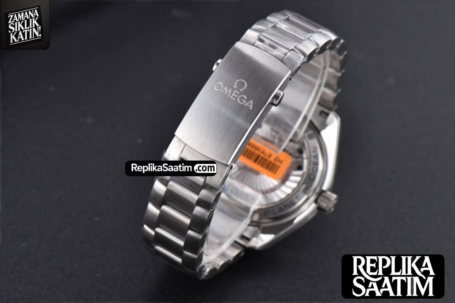 Planet Ocean 600m 42mm VSF Black Dial SS Bracelet A8500 -23