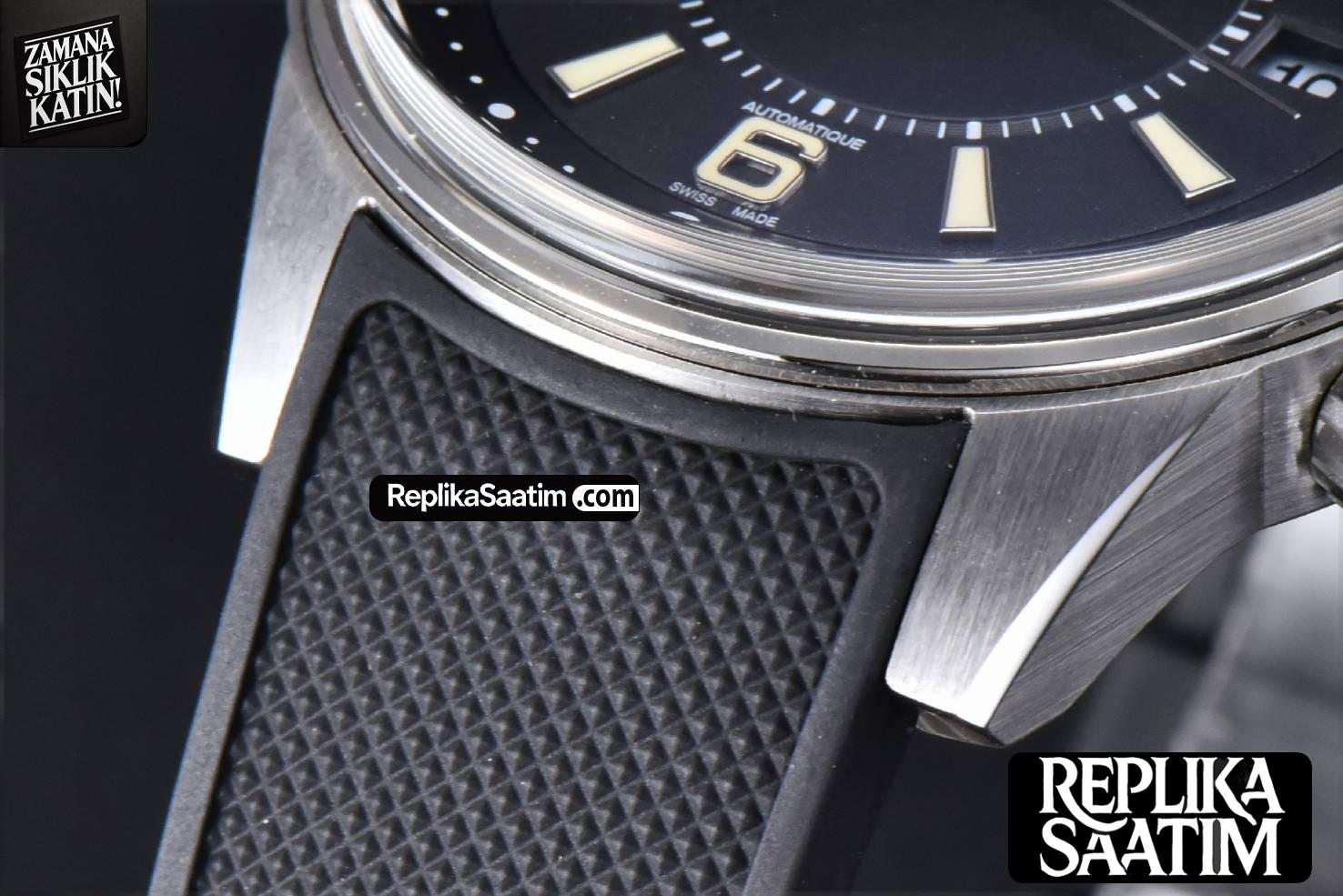 Polaris CSF 42MM Black Dial Black Rubber Strap MY9015 Mod -08