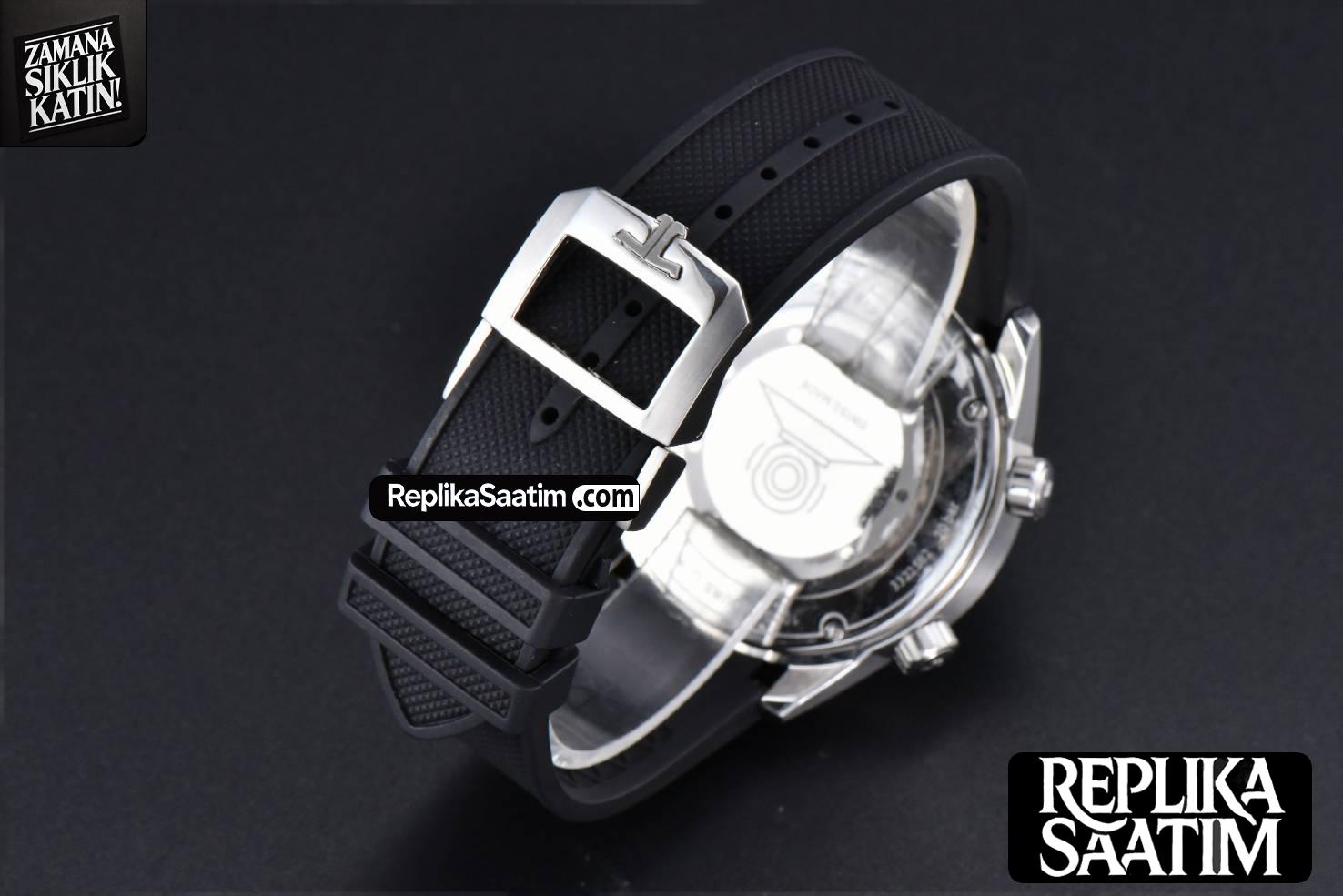 Polaris CSF 42MM Black Dial Black Rubber Strap MY9015 Mod -31