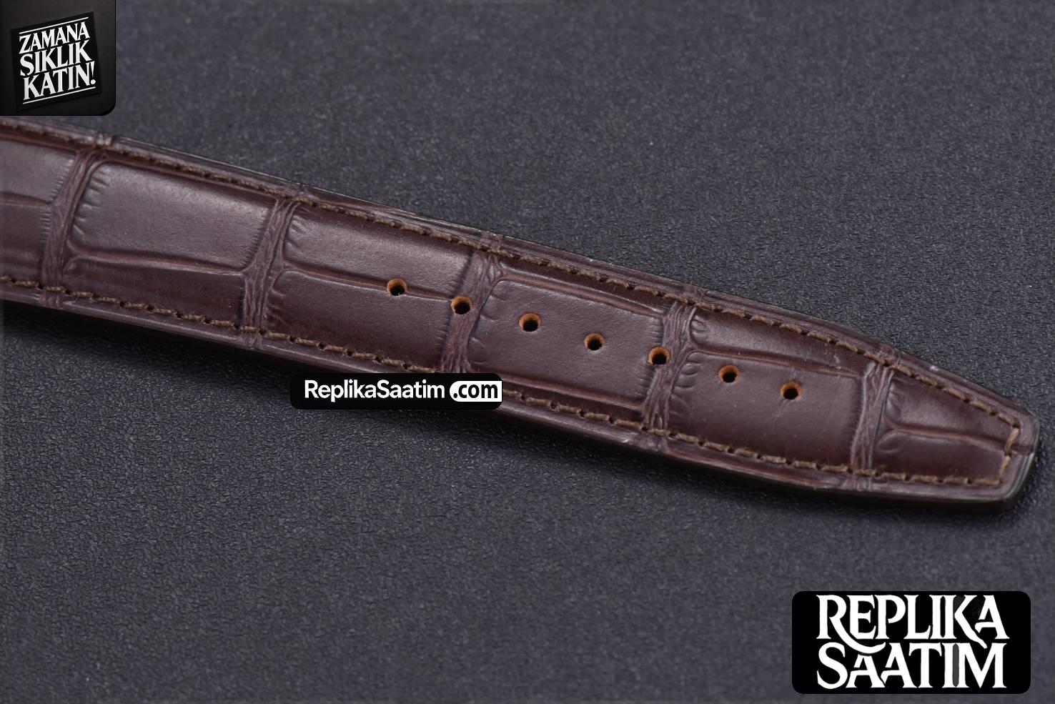 Portofino ‘150 Years’ 40MM V7F RG Gray Dial RG Markers Brown Leather Strap A2892/SW200 -21