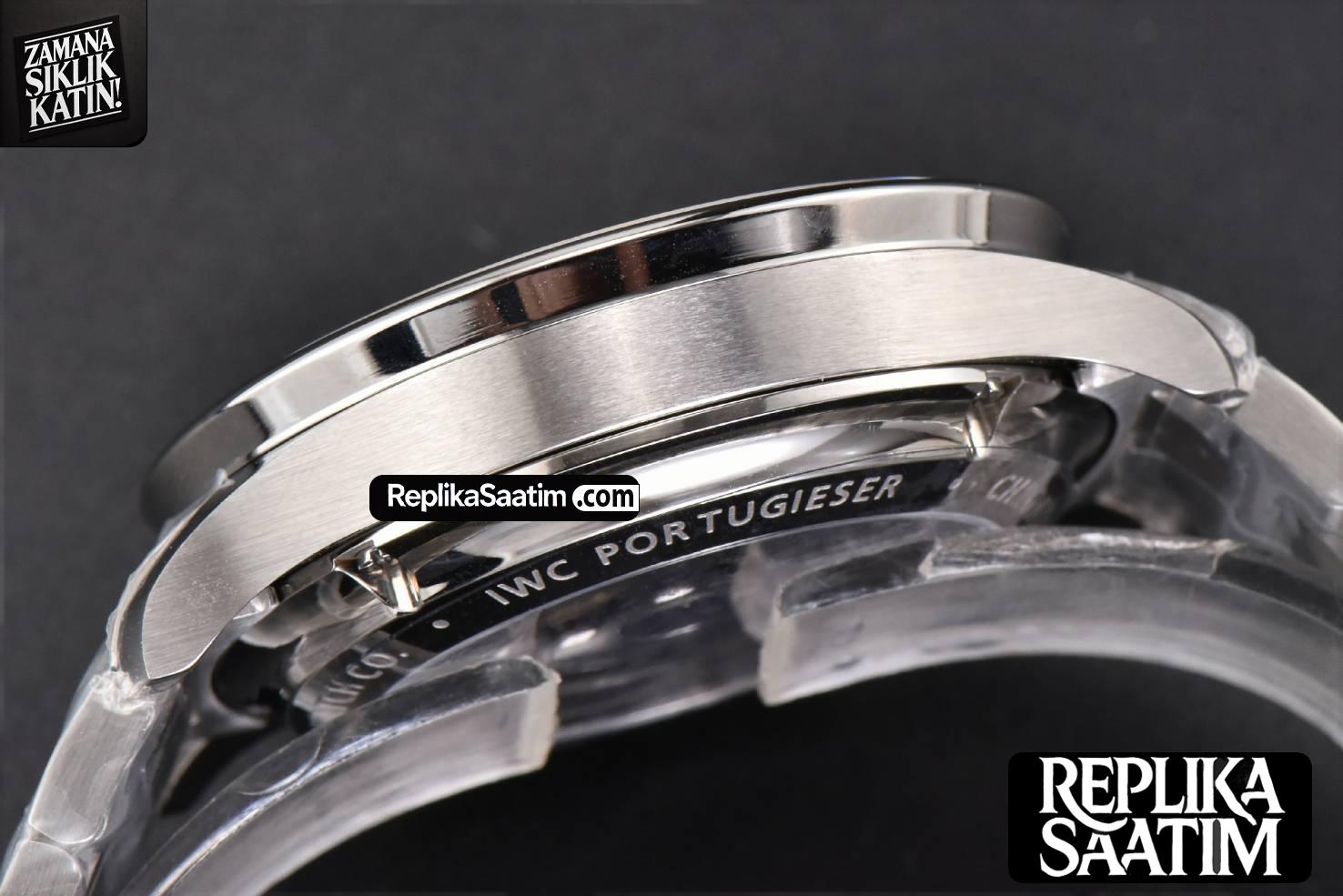 Portuguese Chrono IW3716 41mm RSF Red Dial SS Bracelet A7750 -15