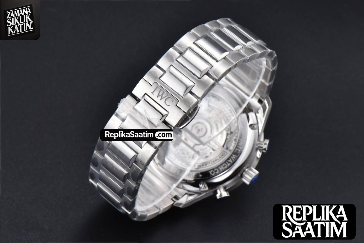 Portuguese IW371604 ZF 41MM White Dial RG Markers SS Bracelet A96355 -25