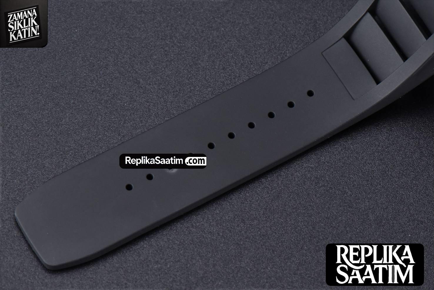 RM035-02 42mm Black Forged Carbon T+F Skeleton Dial Red Crown Black Rubber Strap RMUL2 -18