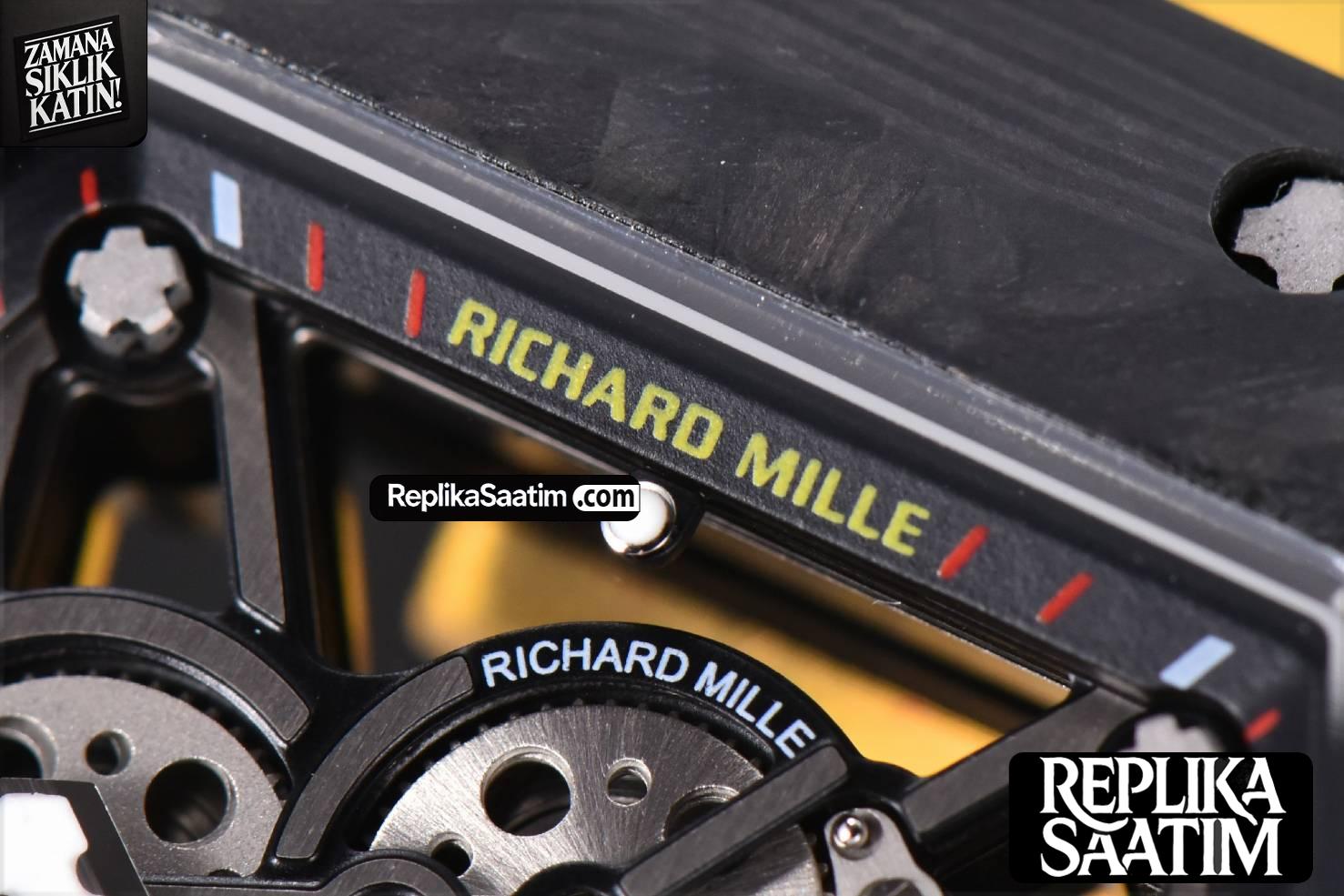RM035-02 KVF Skeleton Dial Red on Yellow Rubber Strap MIYOTA8215 V3 -04
