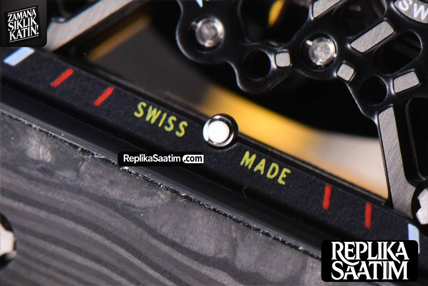 RM035-02 KVF Skeleton Dial Red on Yellow Rubber Strap MIYOTA8215 V3 -08