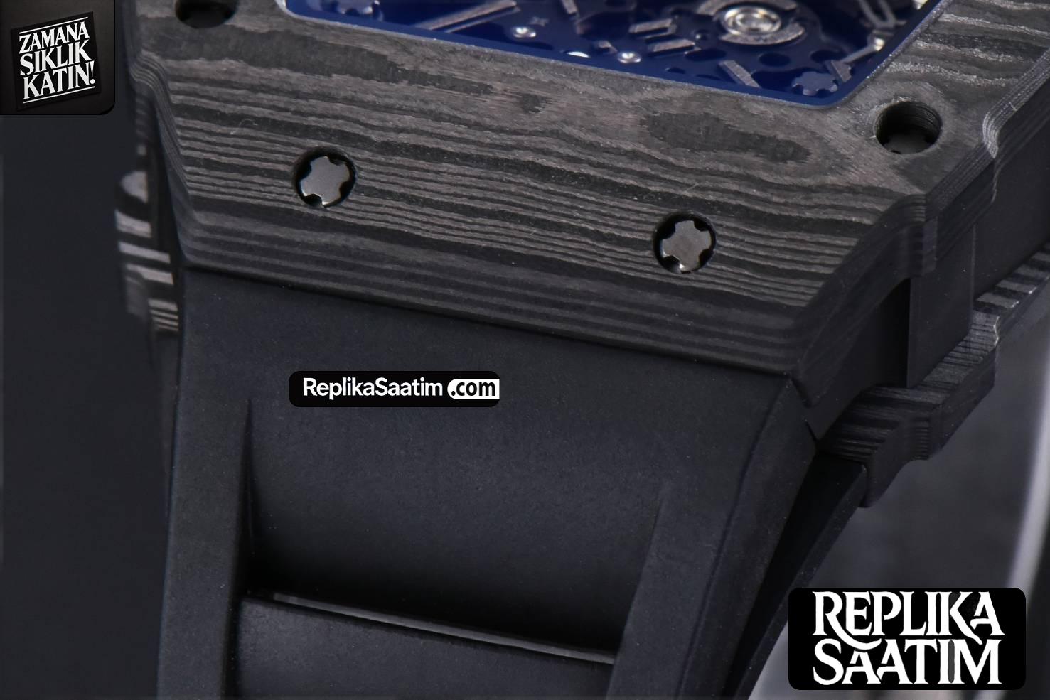 RM035-02 Real NTPT ZF Skeleton Dial Black Rubber Strap NH05A V5 -11