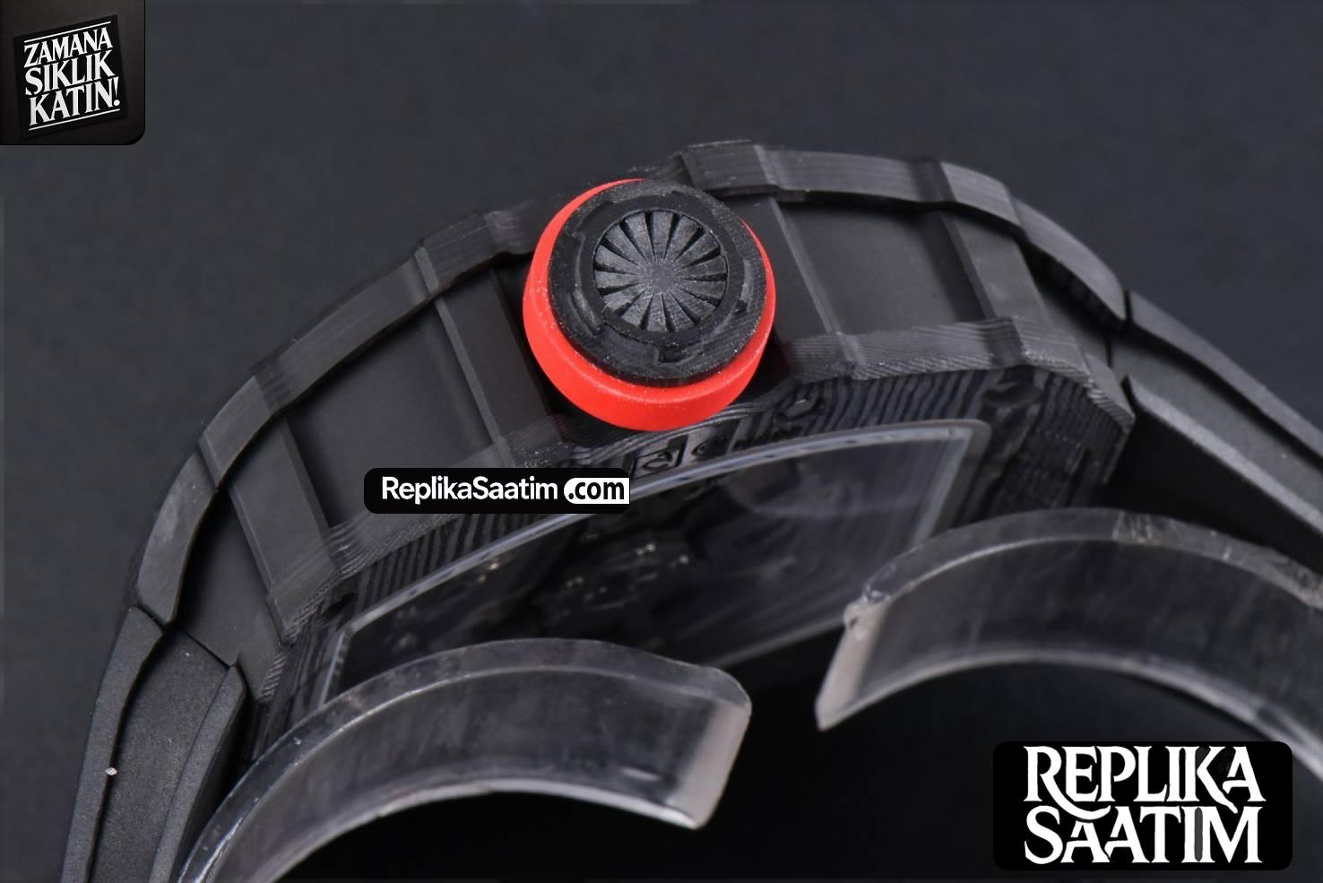 RM035-02 Real NTPT ZF Skeleton Dial Black Rubber Strap NH05A V5 -15