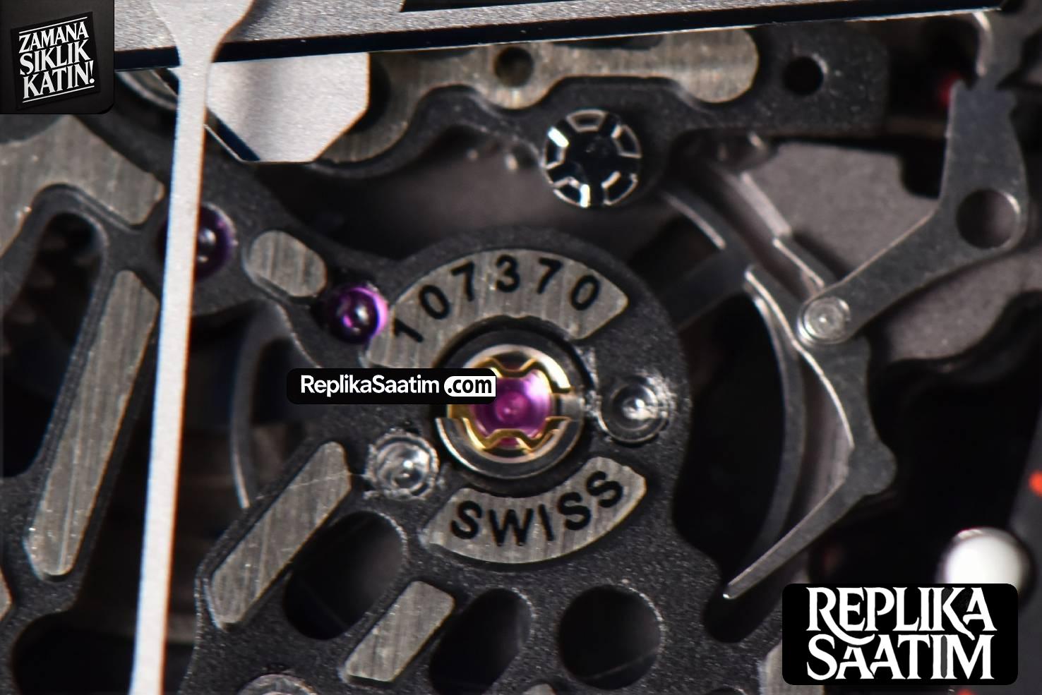 RM035-02 Real NTPT ZF Skeleton Dial on Red Rubber Strap NH05A V5 -09