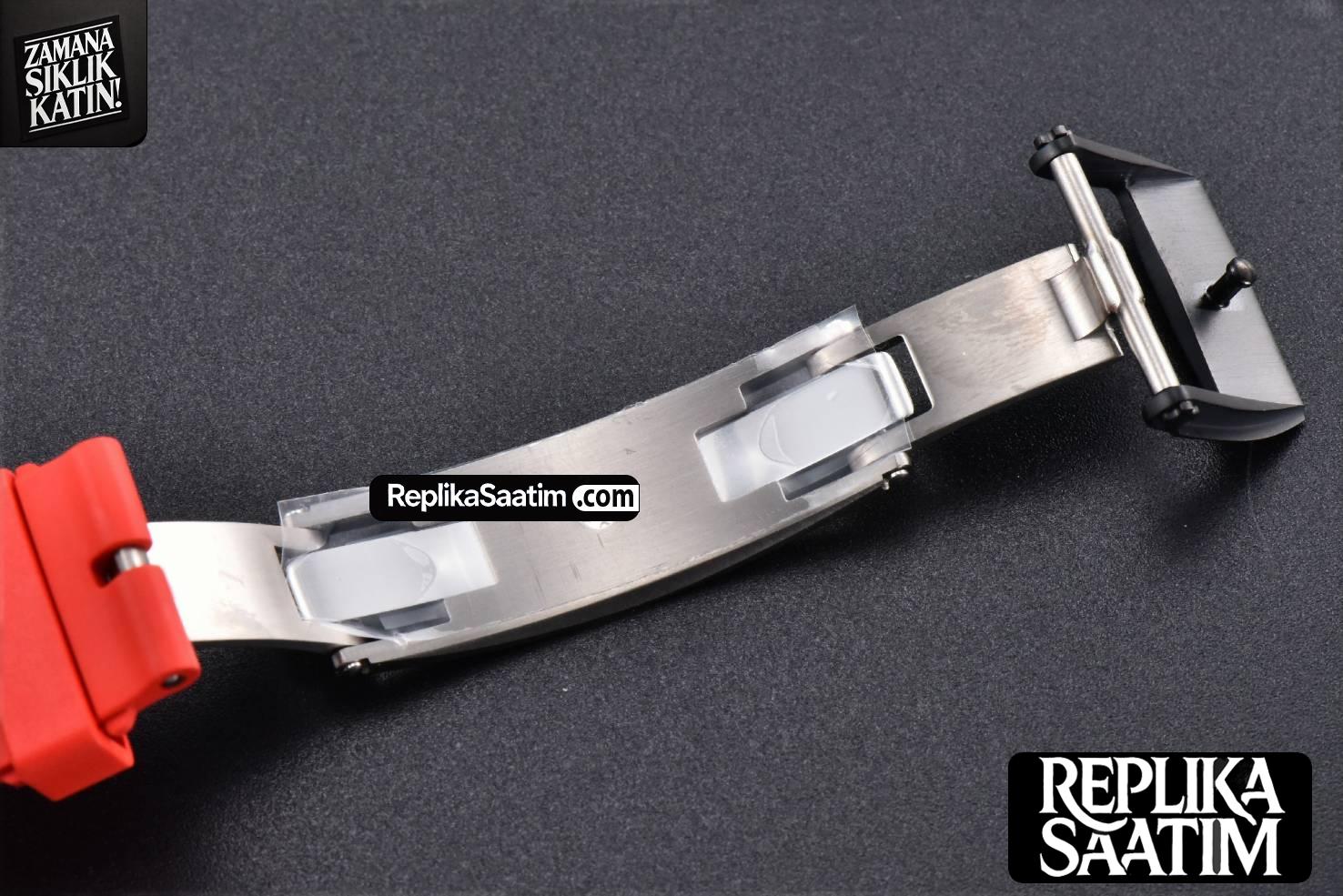 RM055 Real NTPT 42.7mm BBRF Red Skeleton Dial Red Rubber Strap RMUL2 -29