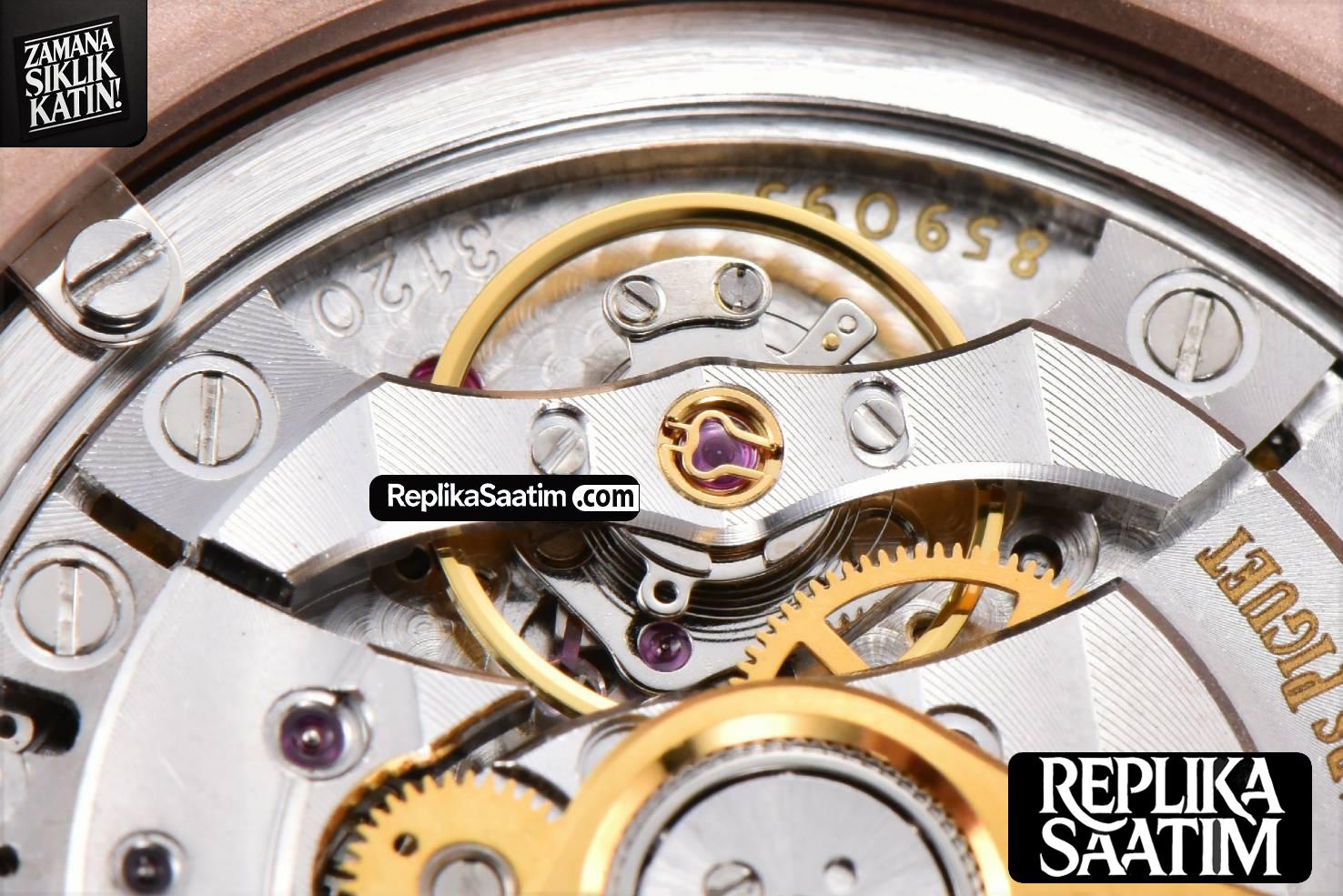 Royal Oak 15400 41mm RG IPF White Textured Dial RG Bracelet SA3120 -21
