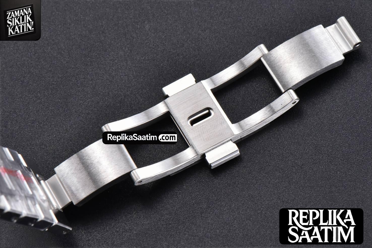 Royal Oak 15400 ORF 41MM Blue Textured Dial SS Bracelet A3120 Super Clone -31