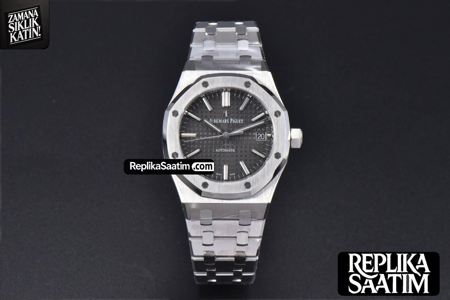 Royal Oak 15450 APSF 37MM Gray Textured Dial SS Bracelet A3120 -01