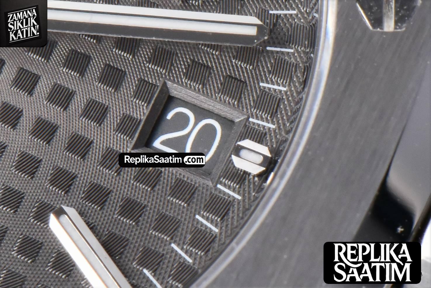 Royal Oak 15450 APSF 37MM Gray Textured Dial SS Bracelet A3120 -07