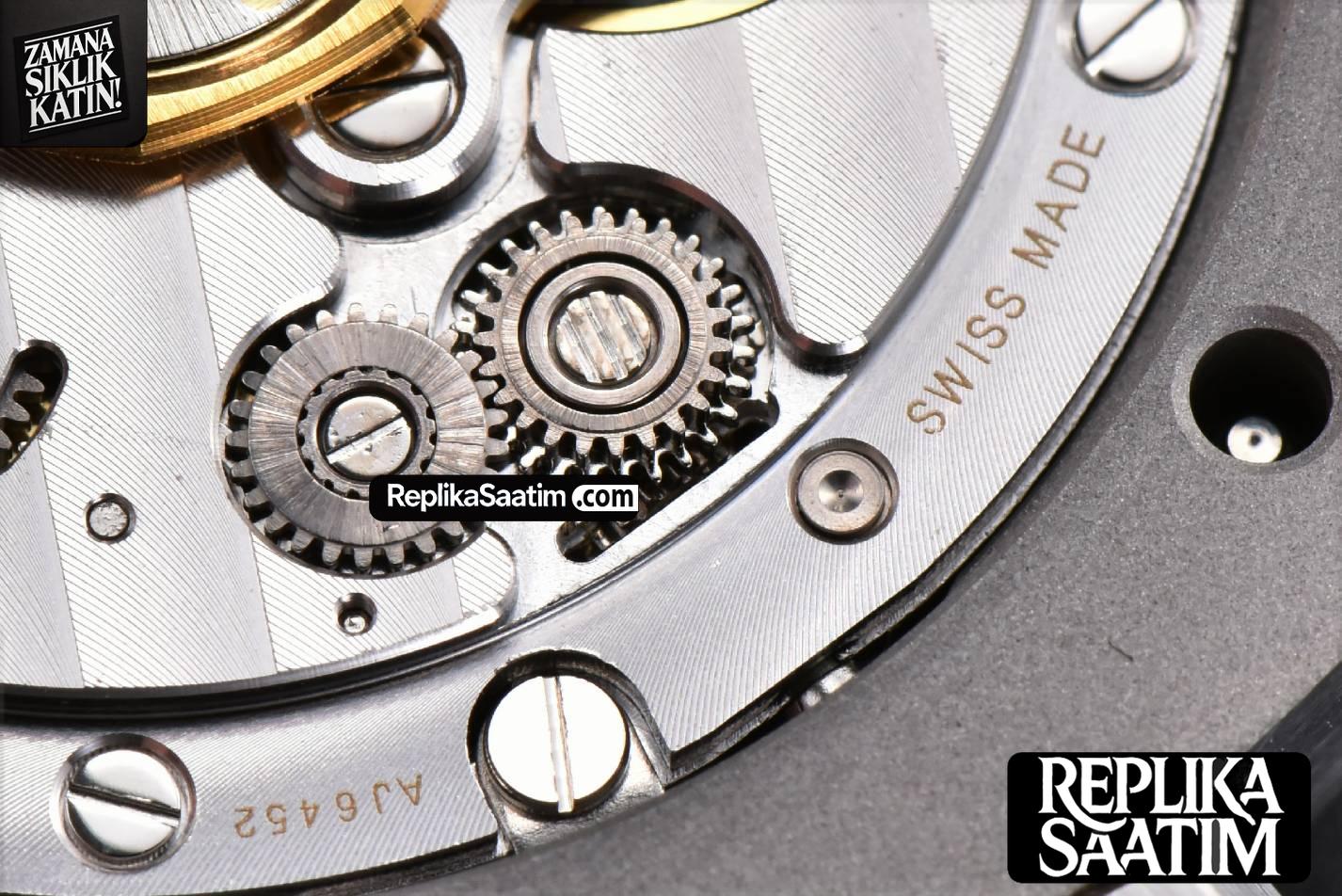 Royal Oak 15500 APSF 41MM Gray Textured Dial SS Bracelet A4302 -23
