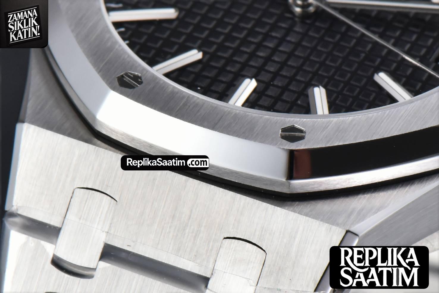 Royal Oak 15510 41mm ’50th Anniversary’ ZF Black Dial SS Bracelet SA4302 -10