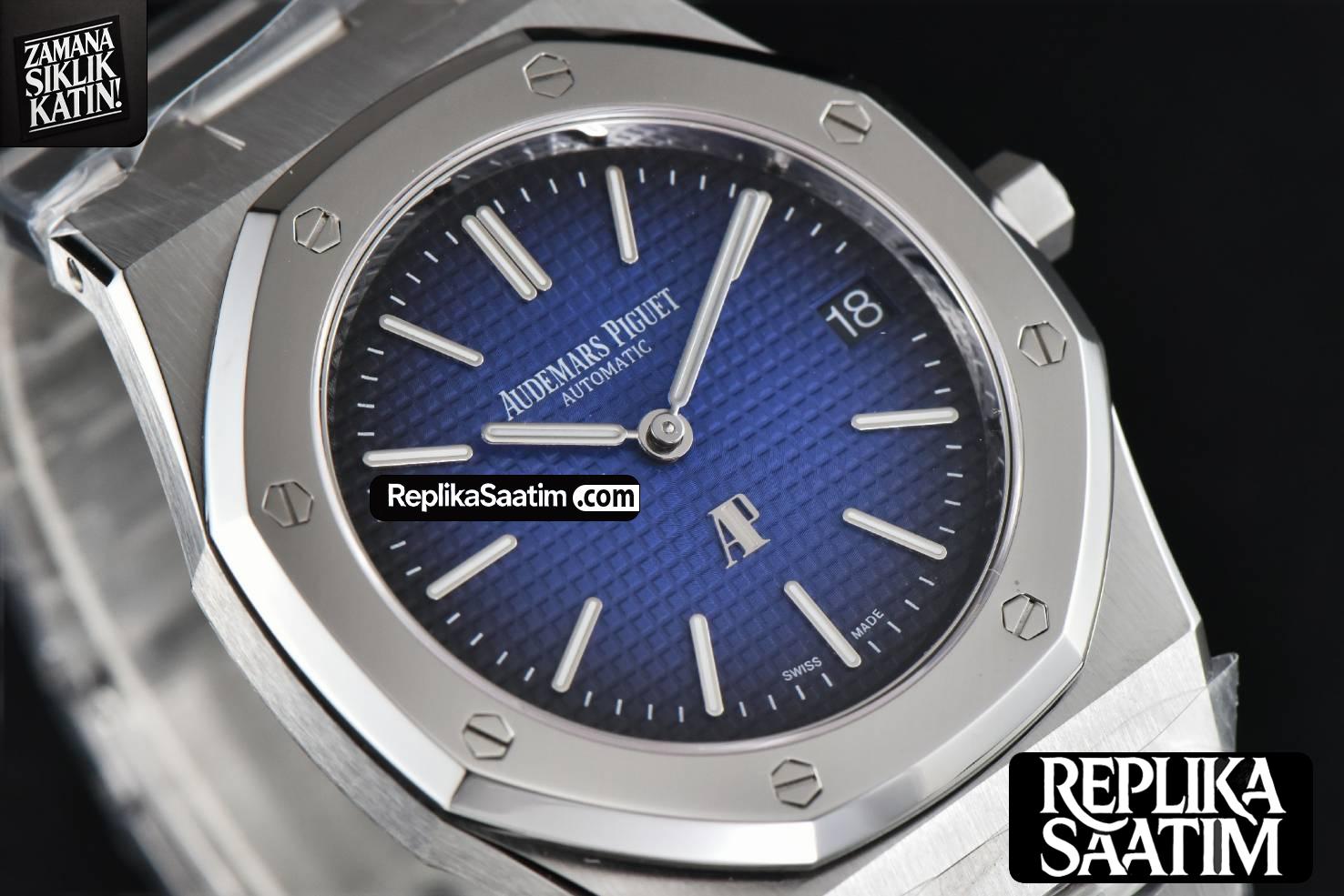 Royal Oak 39mm 15202 ZF Gradient Blue Dial SS Bracelet A2121 -11
